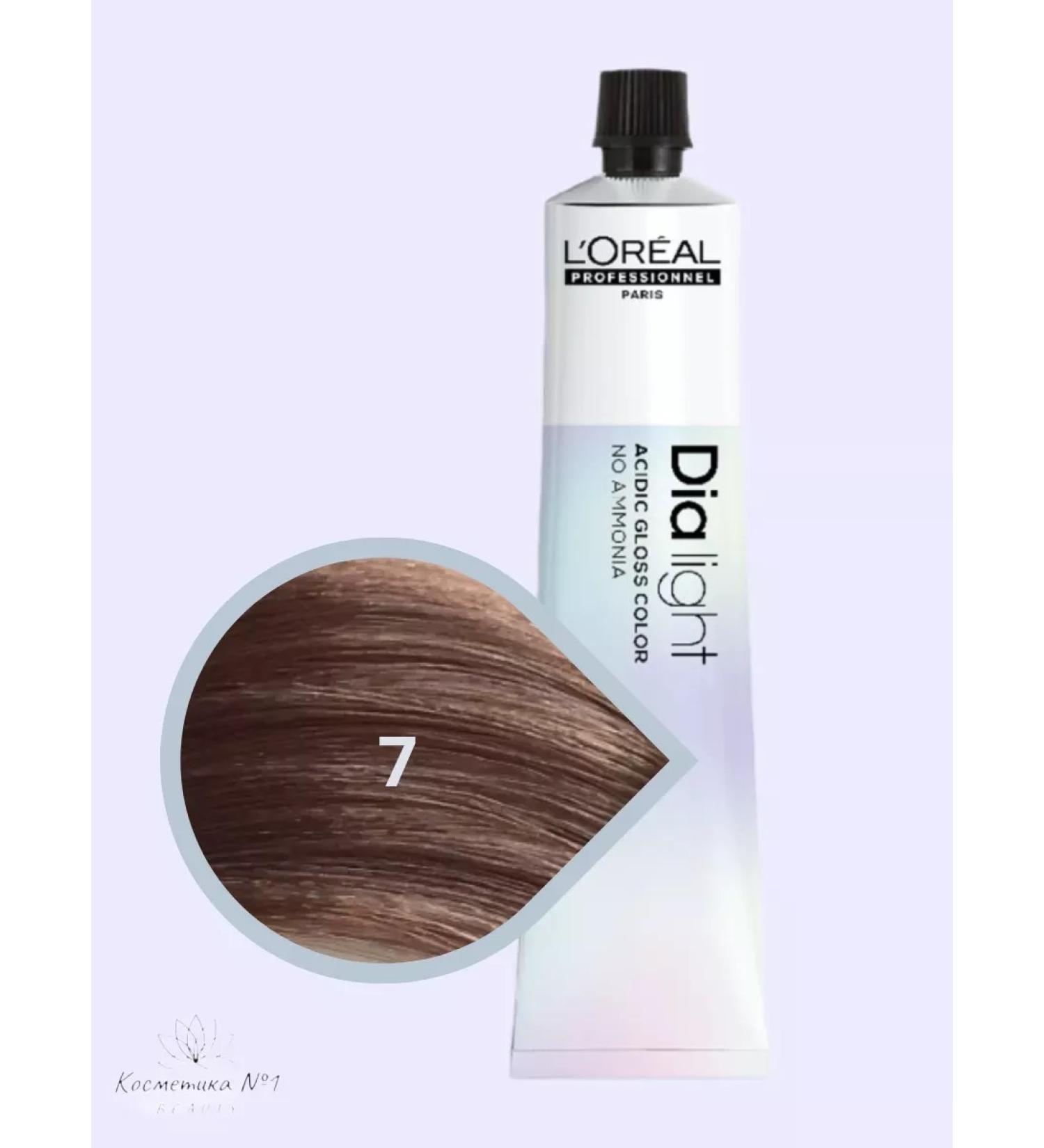 L'Oreal Professionnel The paint tinting without ammonia Dia Light tone 7 50 ml - Buy Online on GoSupps.com