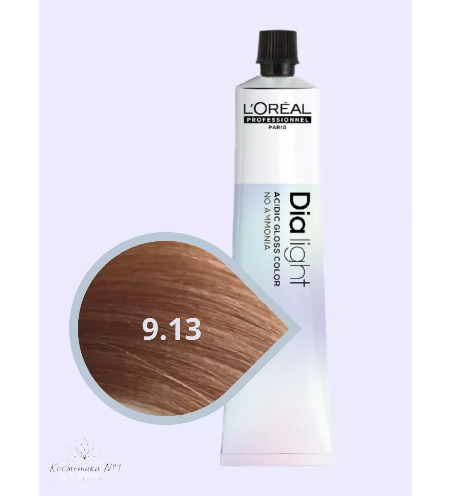 L'Oreal Professionnel The paint tinting without ammonia Dia Light tone 9.13 50 ml - Buy Online on GoSupps.com