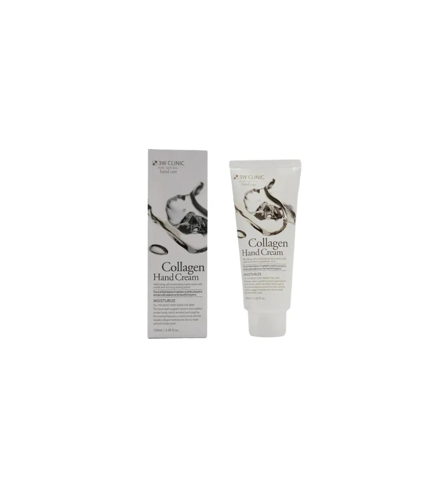 3W Clinic Hand Cream Moisturizing Collagen Hand