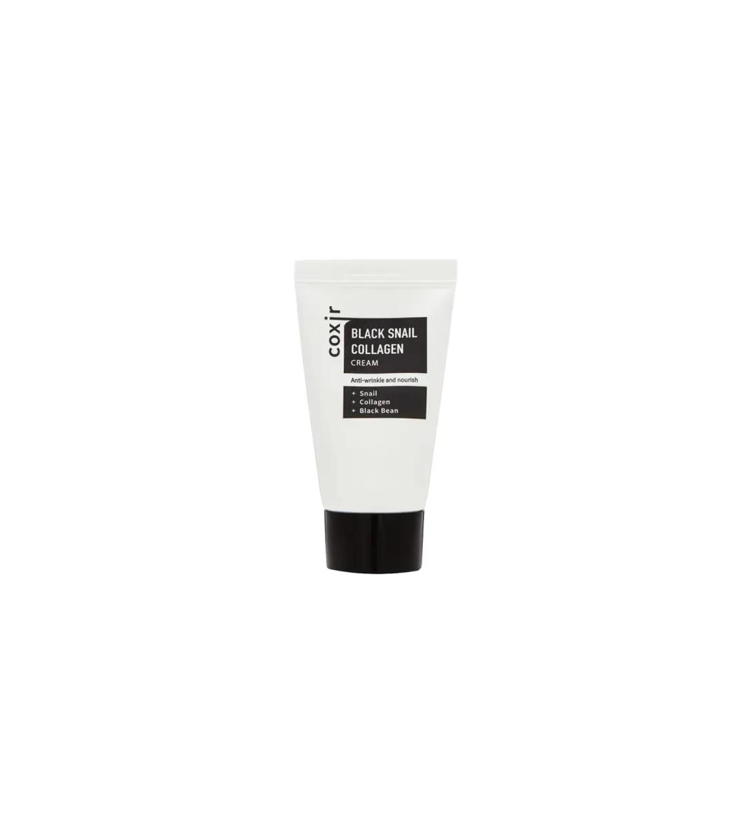 COXIR Face cream against wrinkles Black Snail