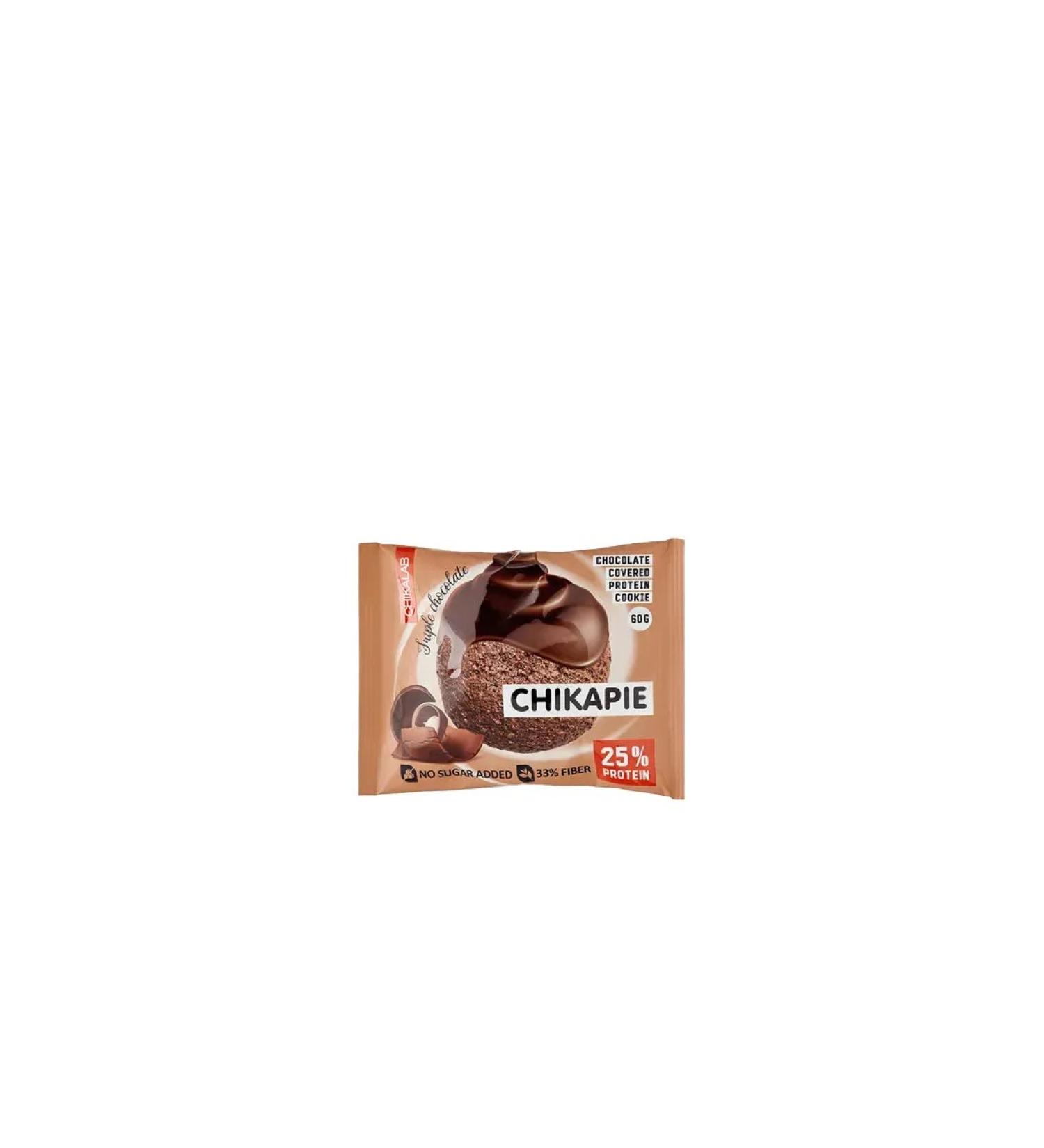 CHIKALAB Glazed triple chocolate cookies