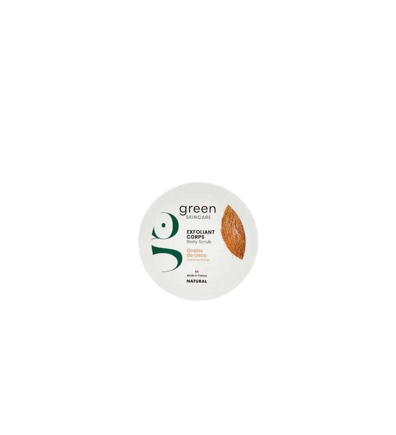 GREEN SKINCARE Body scrub with particles of the shell