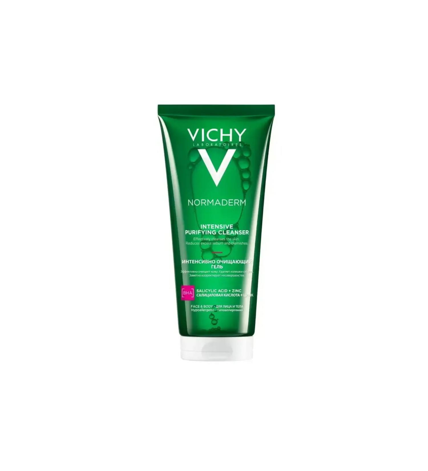 VICHY Normaderm Phytosolution gel cleaning for washing 200ml - Buy Online on GoSupps.com