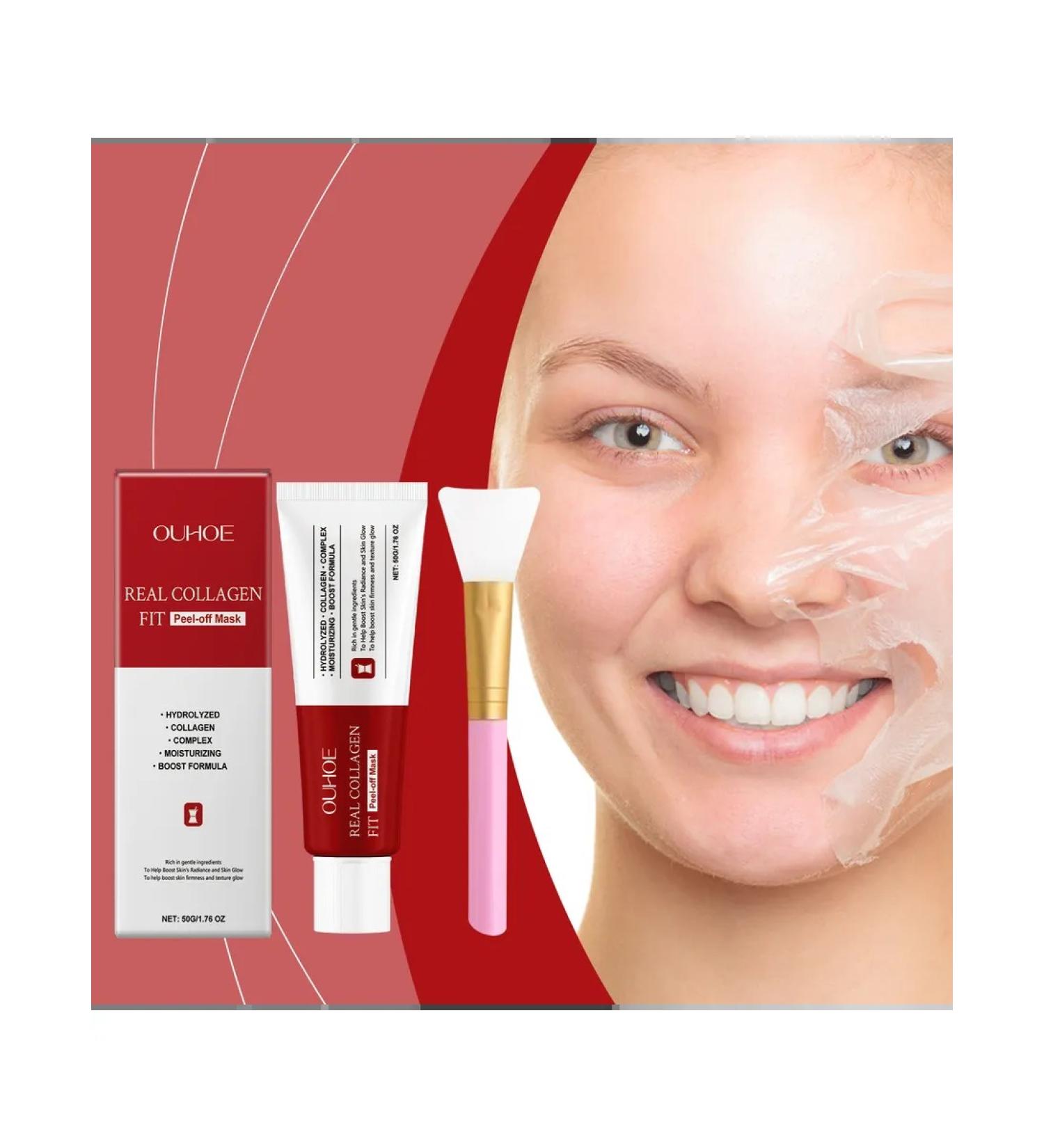 Collagen peeling mask (with tools) - Buy Online on GoSupps.com