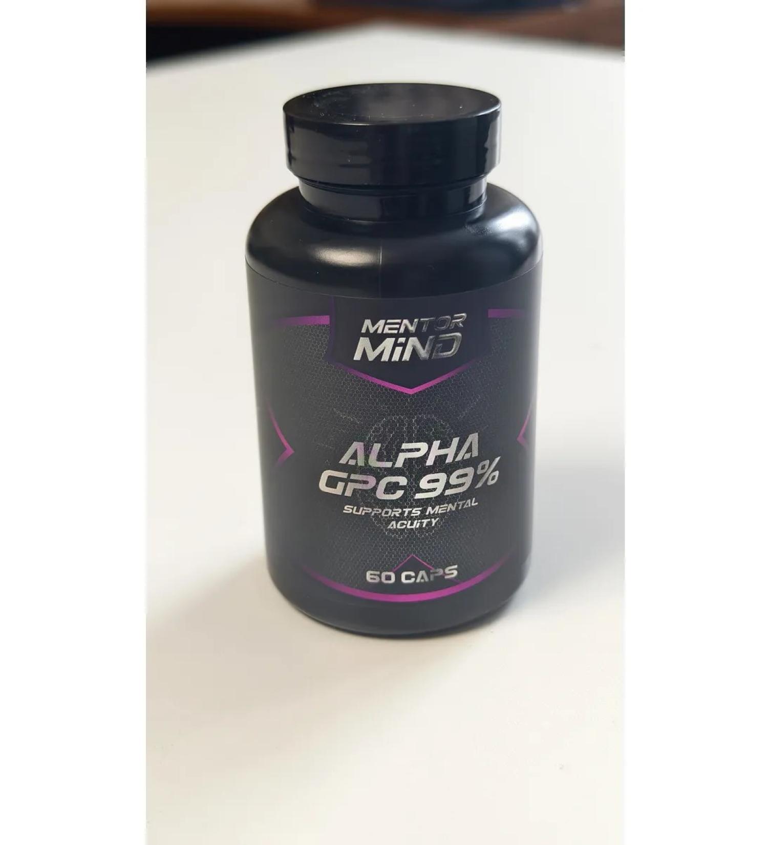 Mentor Mind Alpha GPC 99% 60 caps