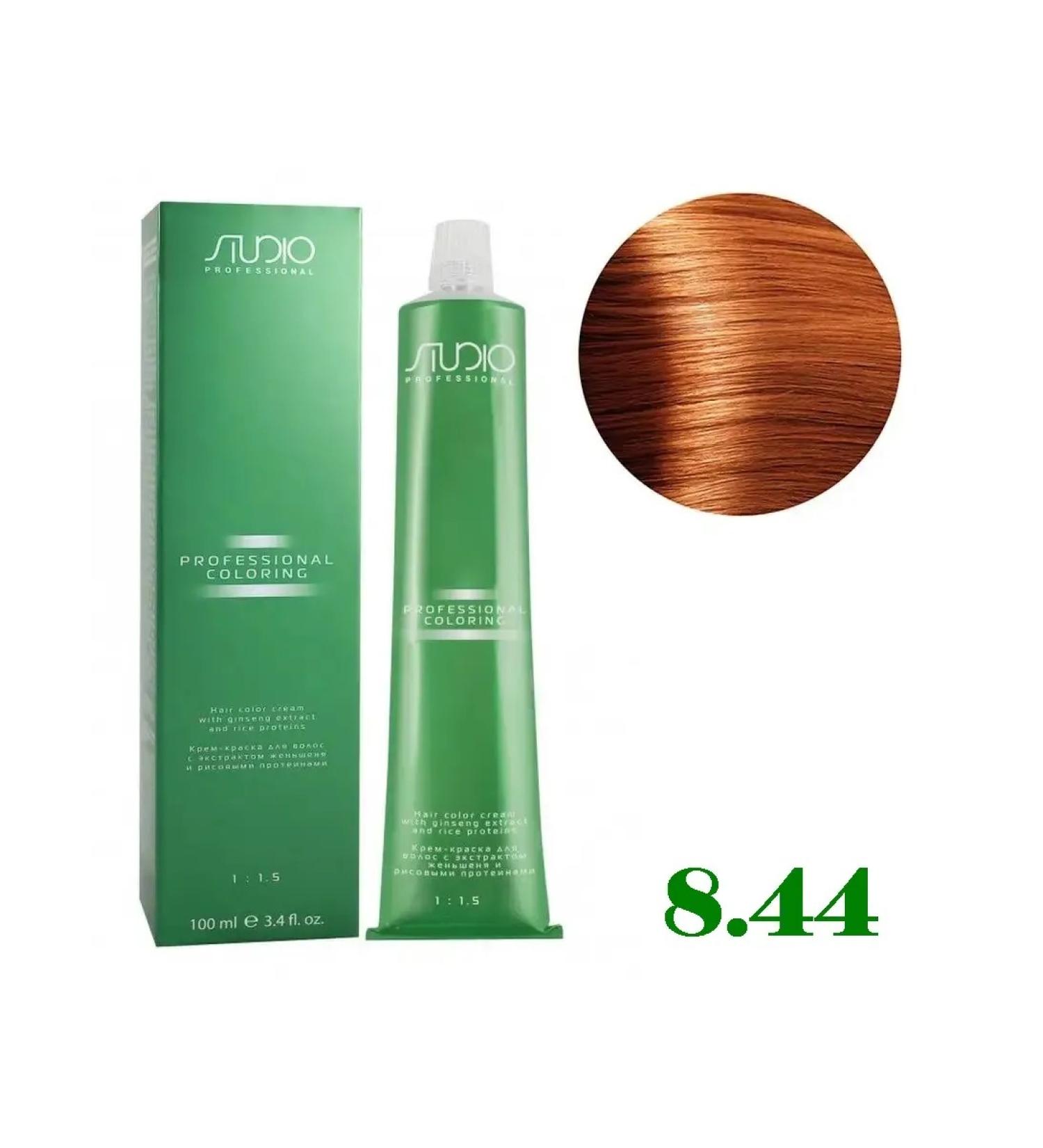 Kapous Cream-painting Studio tone # 8.44 light copper blond