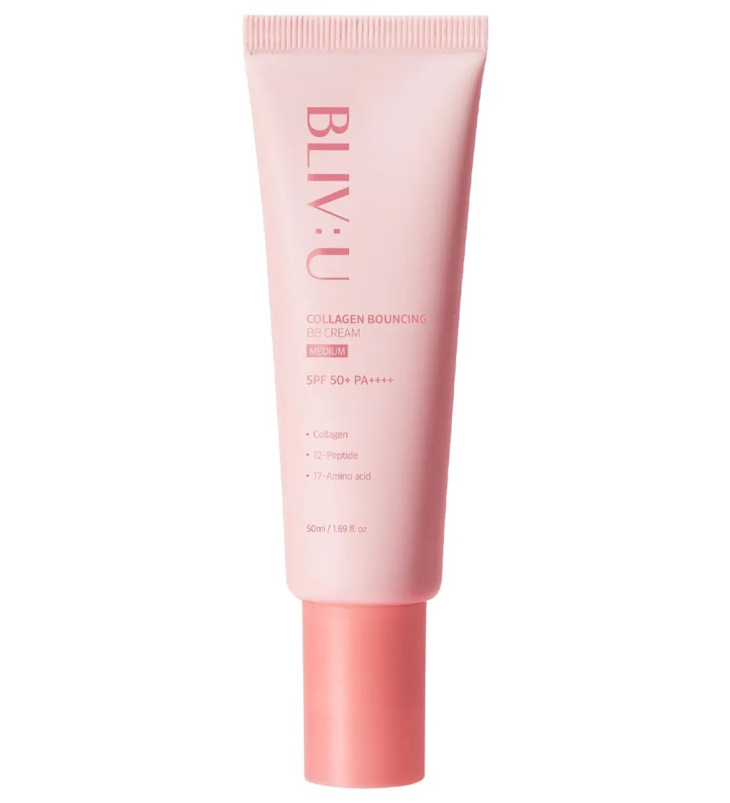 BLIVU BB cream with peptides and collagen - Buy Online on GoSupps.com