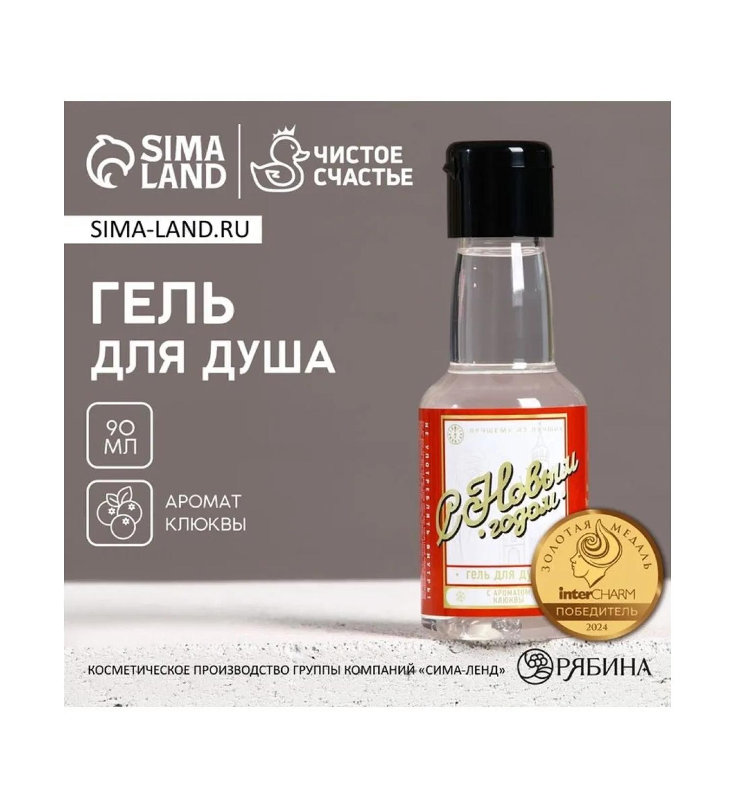 Shower gel "Happy New Year" - Buy Online on GoSupps.com