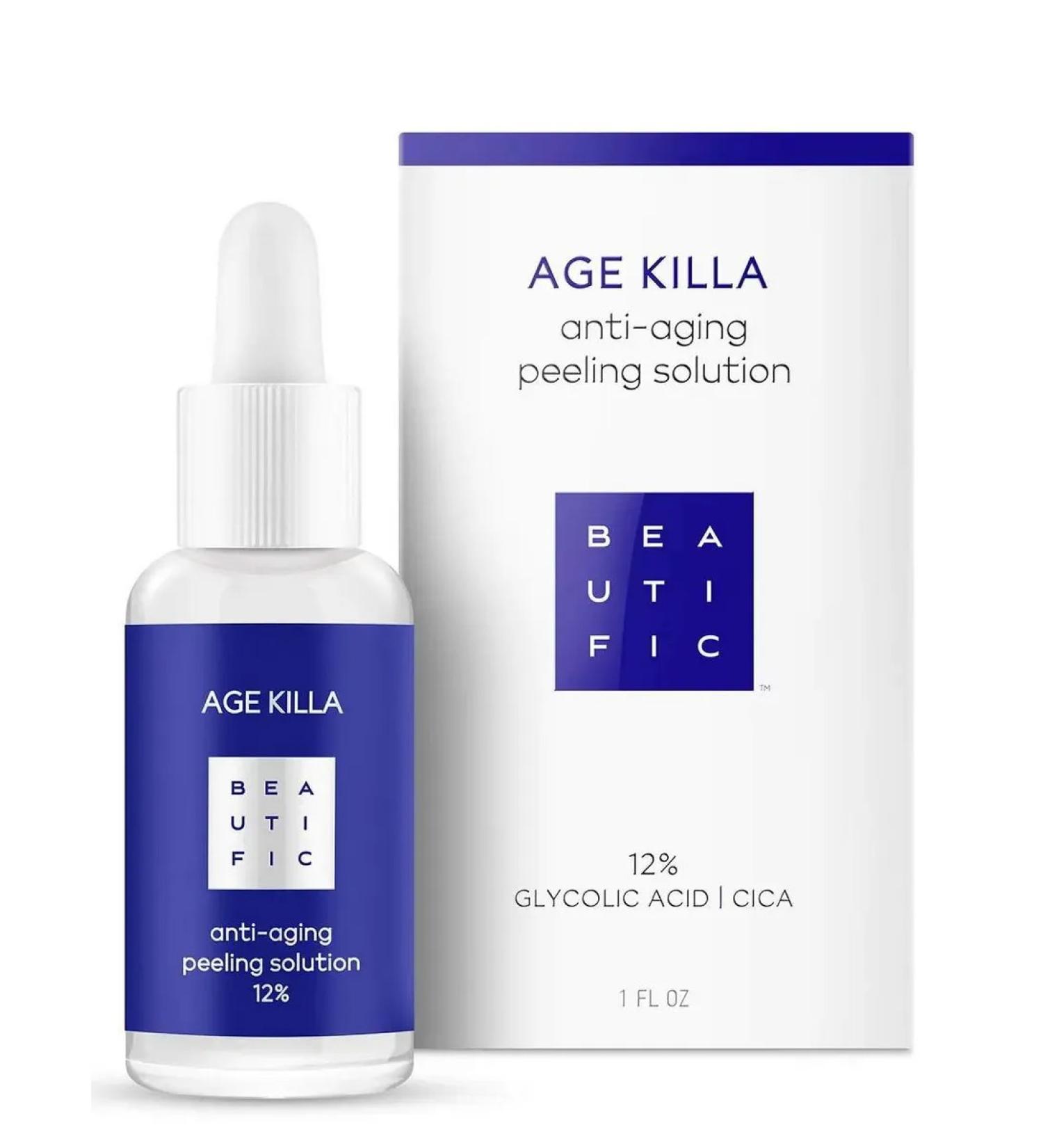 BEAUTIFIC Age Killa rejuvenating peeling 12% 30 ml