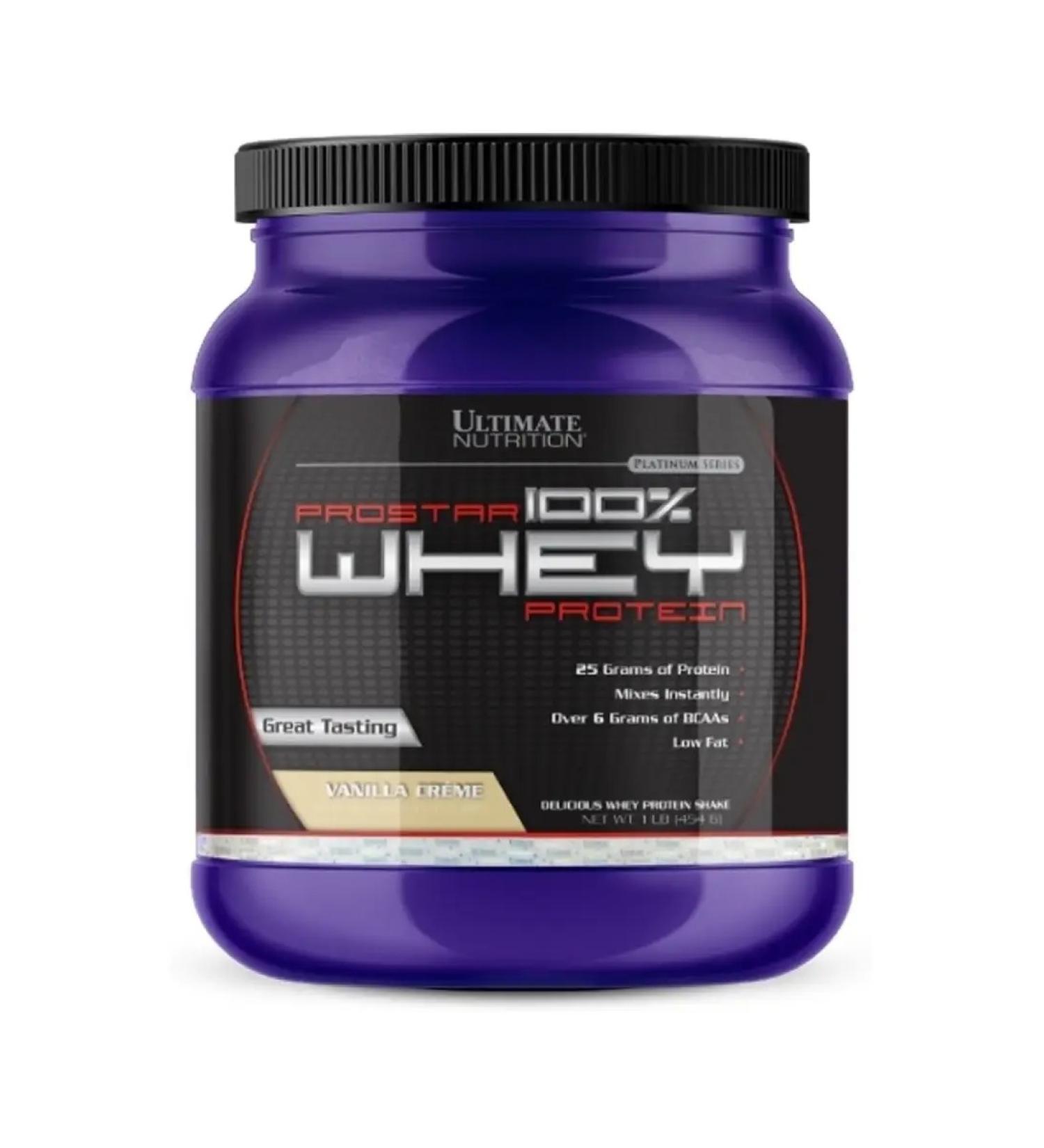 Ultimate Nutrition Protein Prostar Whey 454 g - vanilla cream - Buy Online on GoSupps.com