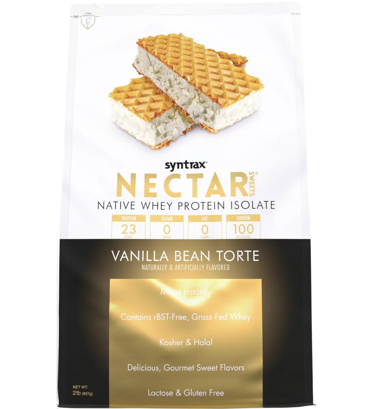 SYNTRAX Protein Nectar Sweets 907 g - vanilla cake - Buy Online on GoSupps.com