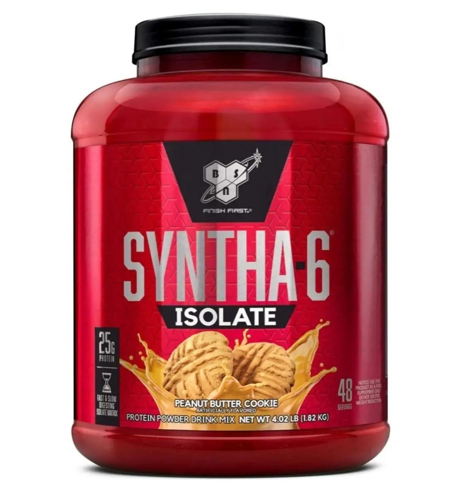 BSN Protein Syntha -6 ISOLATE 1820 -cookies -Arachis - Buy Online on GoSupps.com