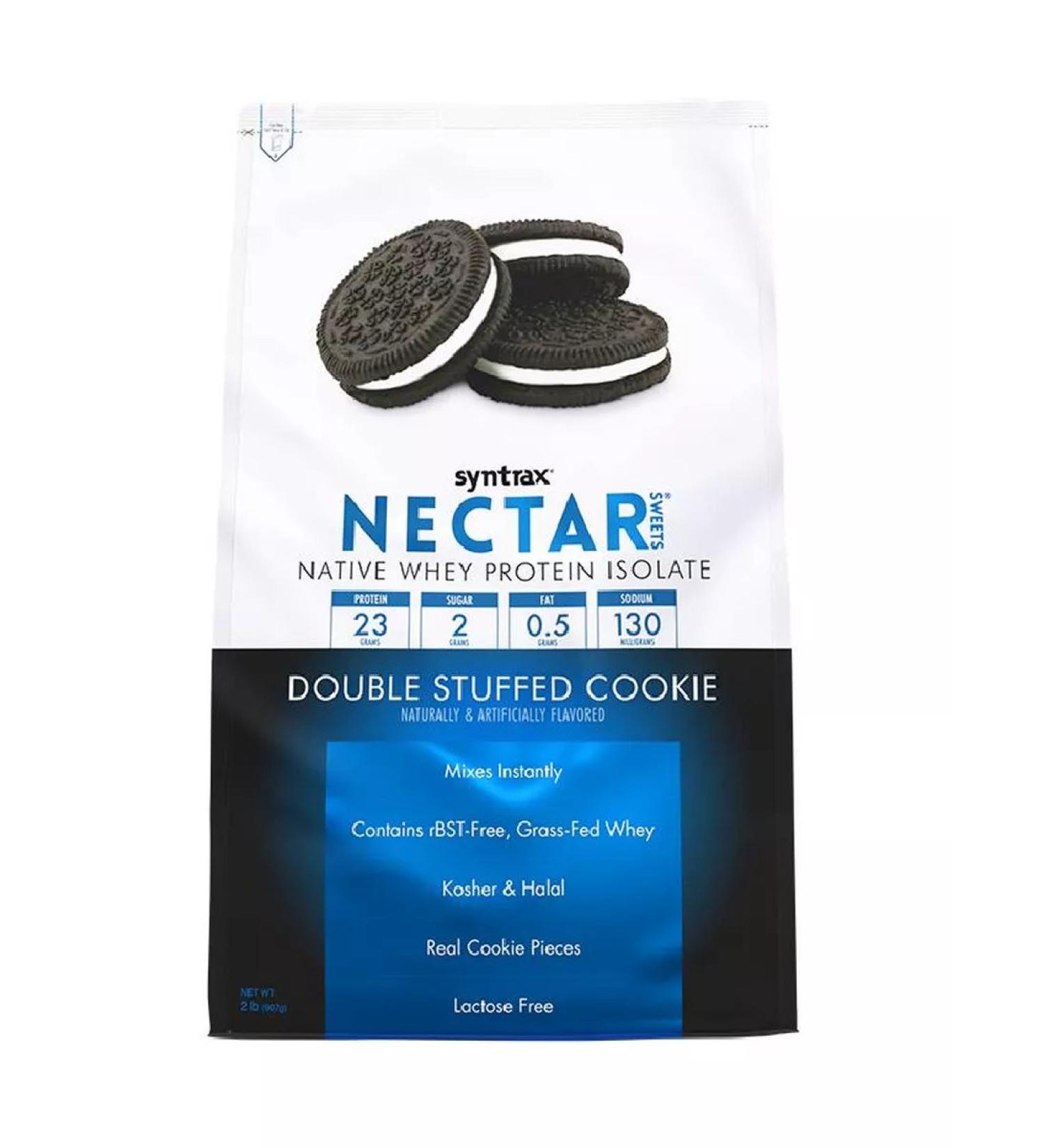 SYNTRAX Protein Nectar Sweets 907 g - double cookies - Buy Online on GoSupps.com