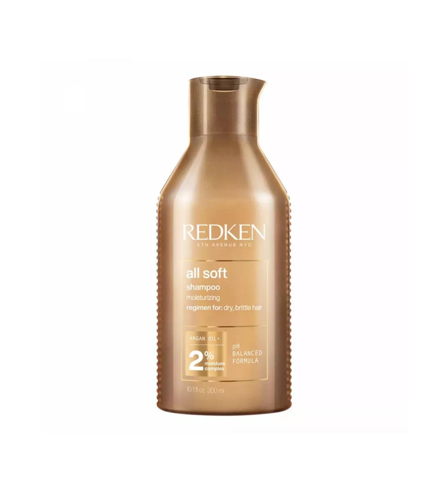 REDKEN All Soft Shamp Pun hair shampoo with an argan oil 300ml