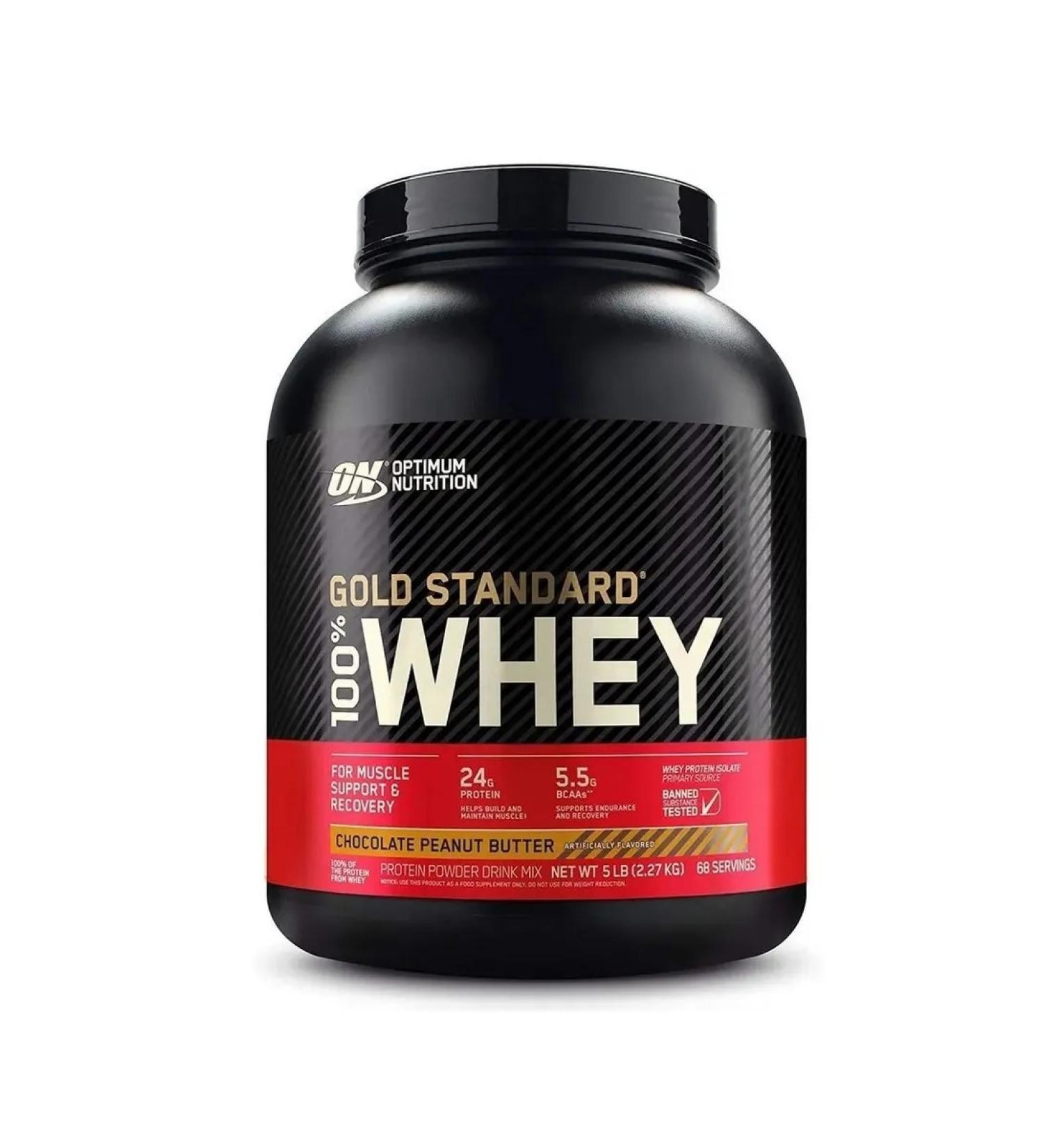 Optimum Nutrition Whey Gold Standard Protein 2270g Chocolate Peanut Butter