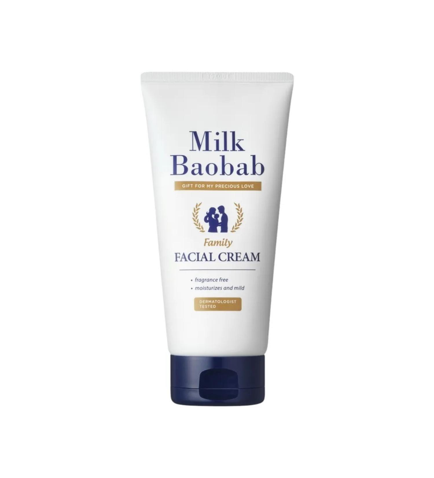 MILK BAOBAB Family Facial Cream for the whole family 160 grams