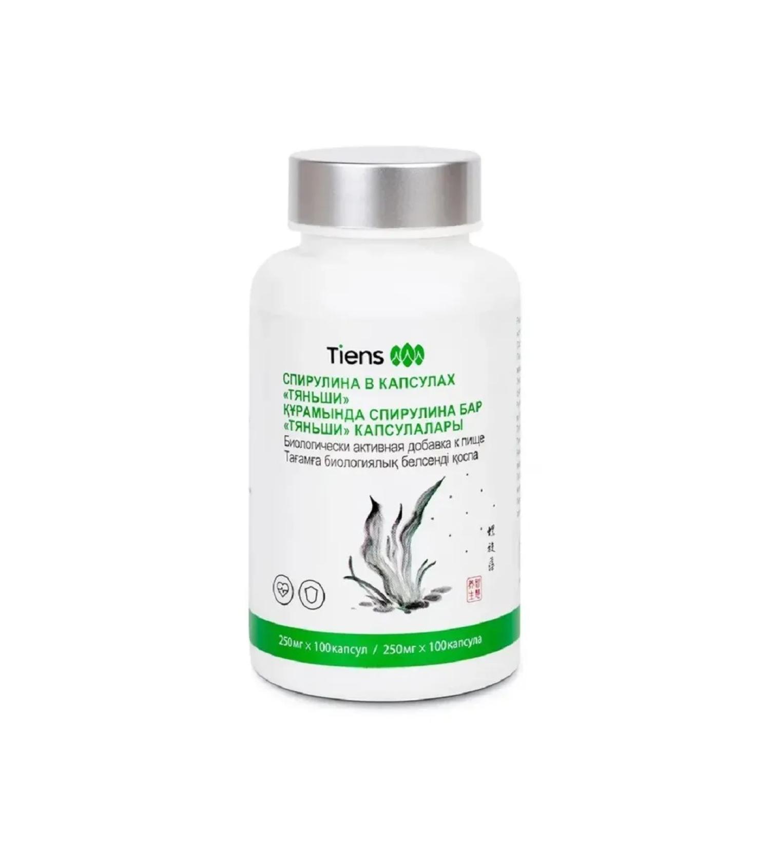 Tiens Spirulin in Tianshi capsules - Buy Online on GoSupps.com
