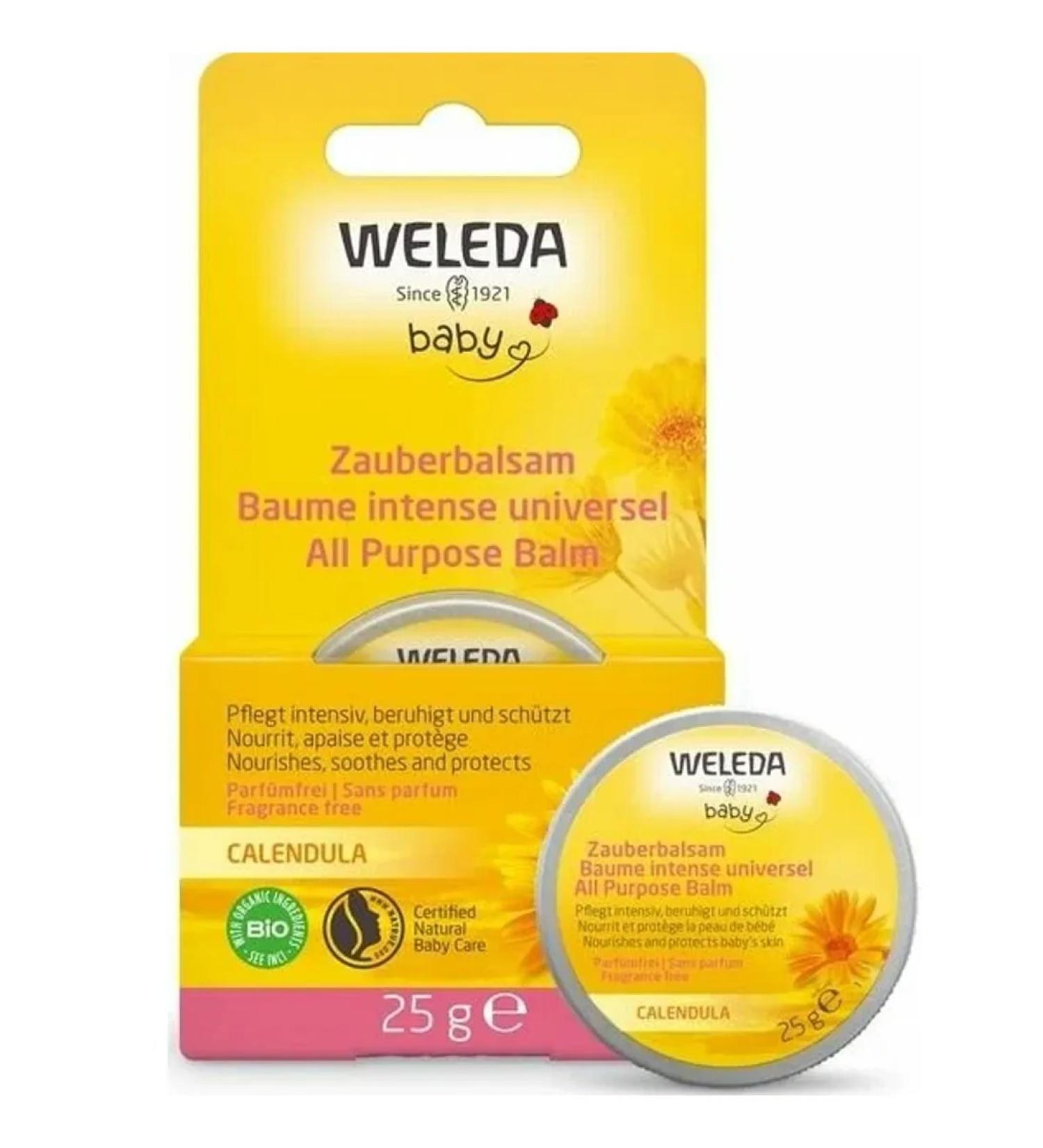 WELEDA Baby Calendula All Purpose Balm 25 ml Baby Cream - Buy Online on GoSupps.com