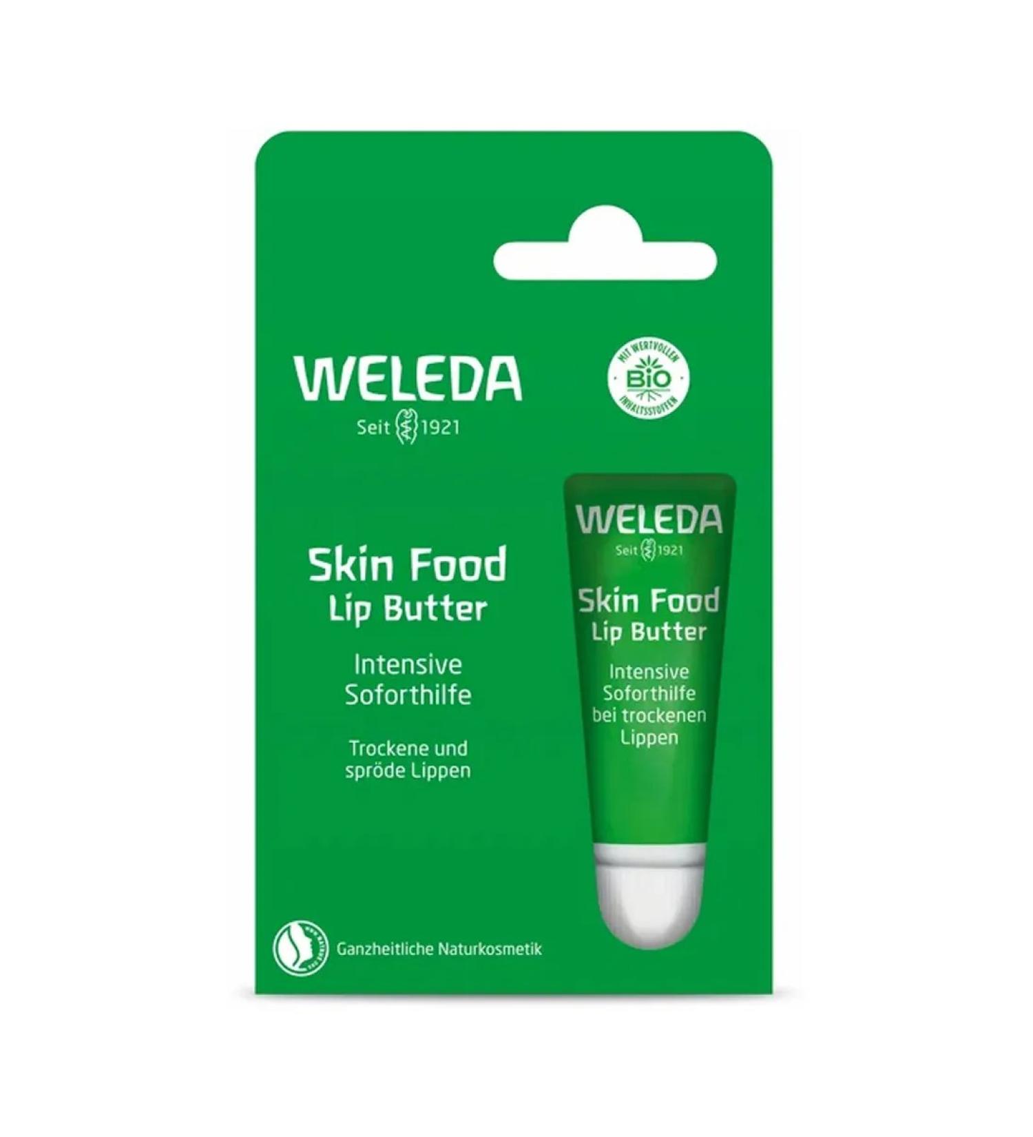 WELEDA Lip balm Skin Food Lip Butter 8 ml Nourishing - Buy Online on GoSupps.com