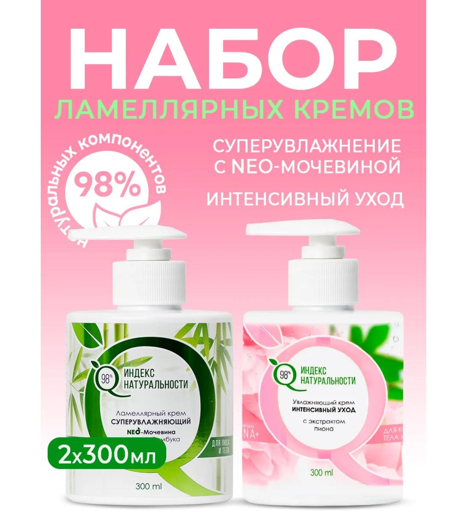 Naturalness Index Set of body cream with urea - Buy Online on GoSupps.com