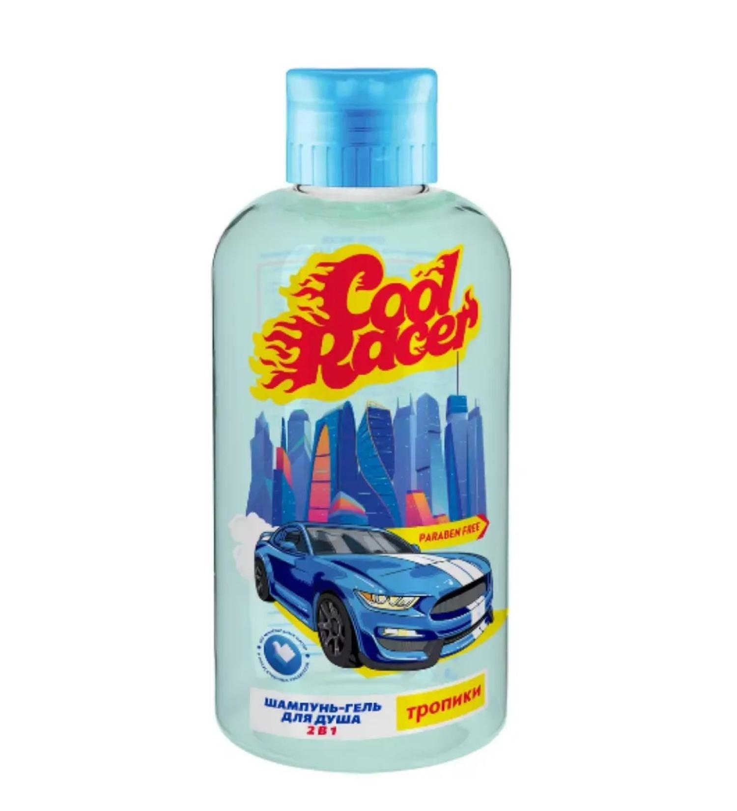 Cool Racer Shampoo-gel tropics 2 in 1 300 ml - Buy Online on GoSupps.com