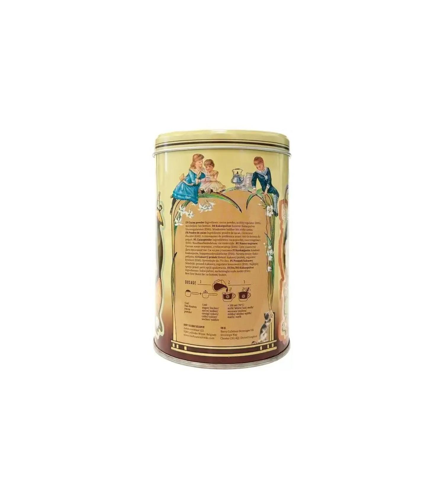 CocoEdge Cocoa powder VH Cacao Tin Large van Huten 460g - Buy Online on GoSupps.com