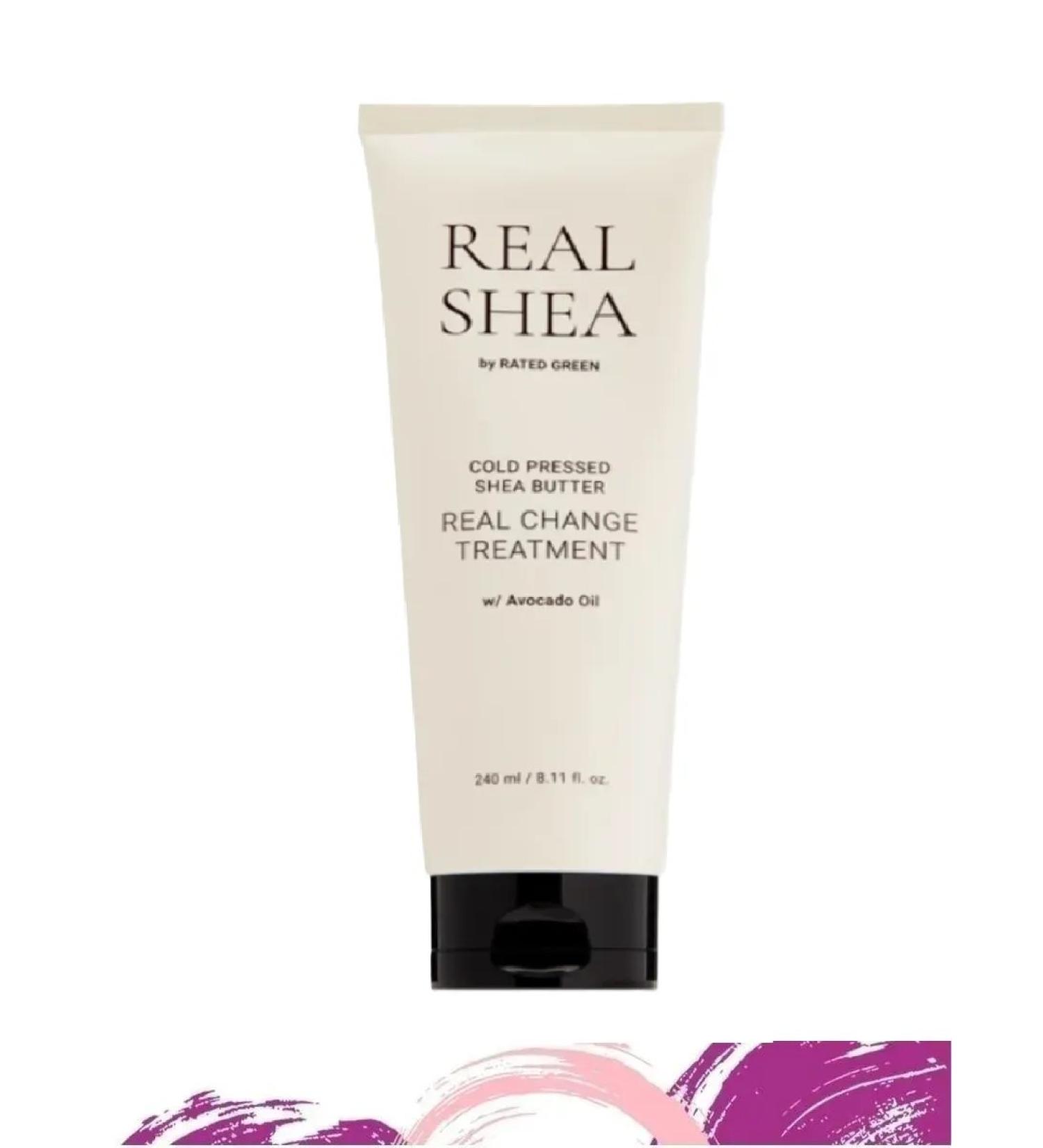 Rated Green Cold Pressed Shea Butter Nutrient Hair Mask - Buy Online on GoSupps.com