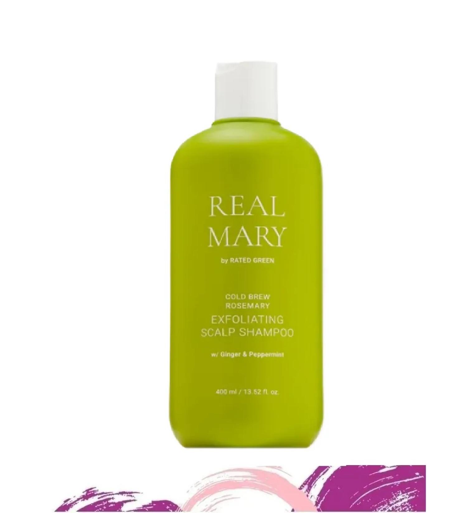 Rated Green Deeply cleansing and exfoliating shampoo with rosemary juice - Buy Online on GoSupps.com