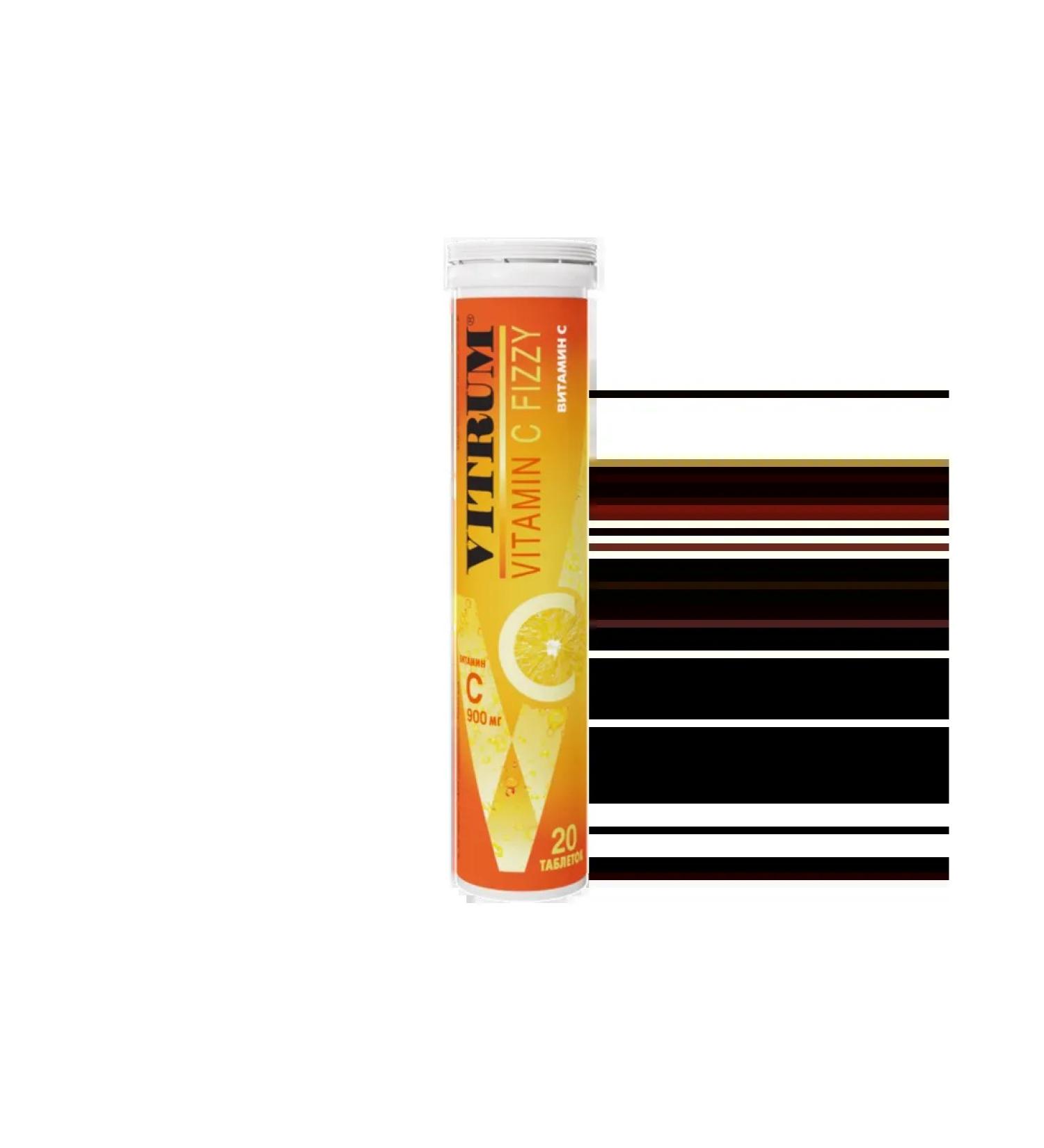 Vitrum Vitamin C Thesaless Plum 900 mg weighing 3 8 g 20 pcs