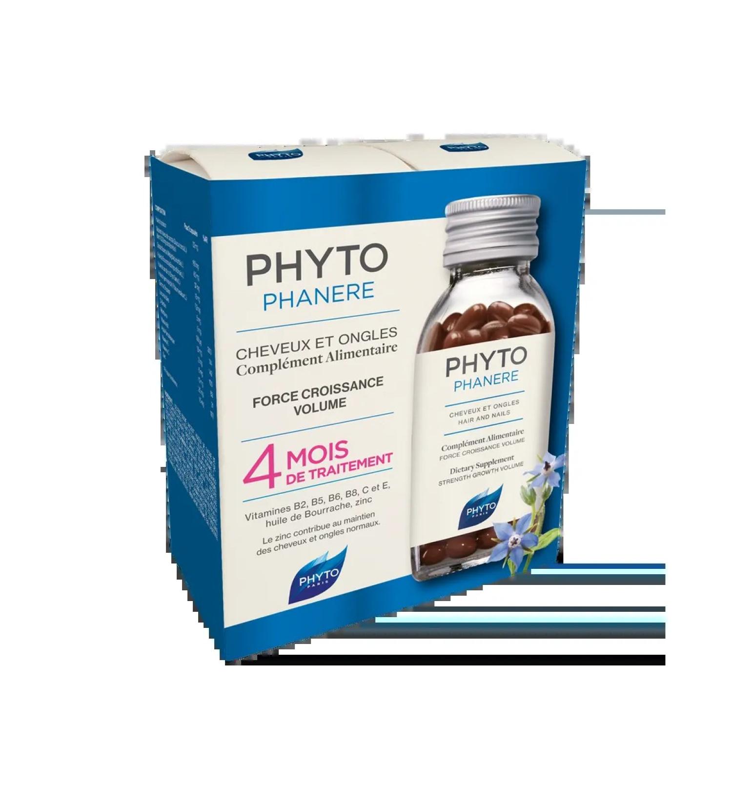PHYTO PHANERE A tool for strengthening hair and nails of capsule ...