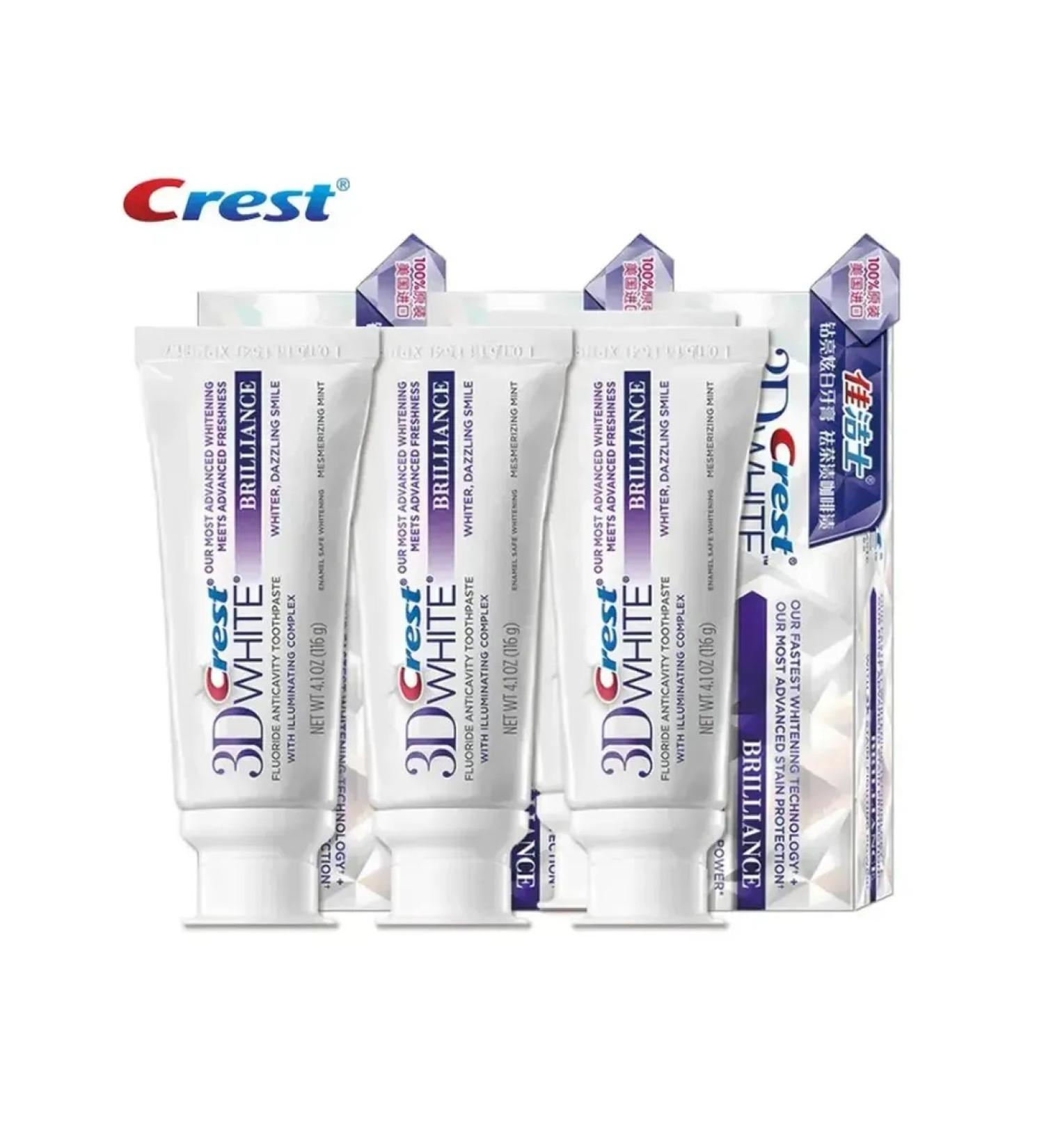 CREST Toothpaste 90 g white teeth 3 pcs - Buy Online on GoSupps.com