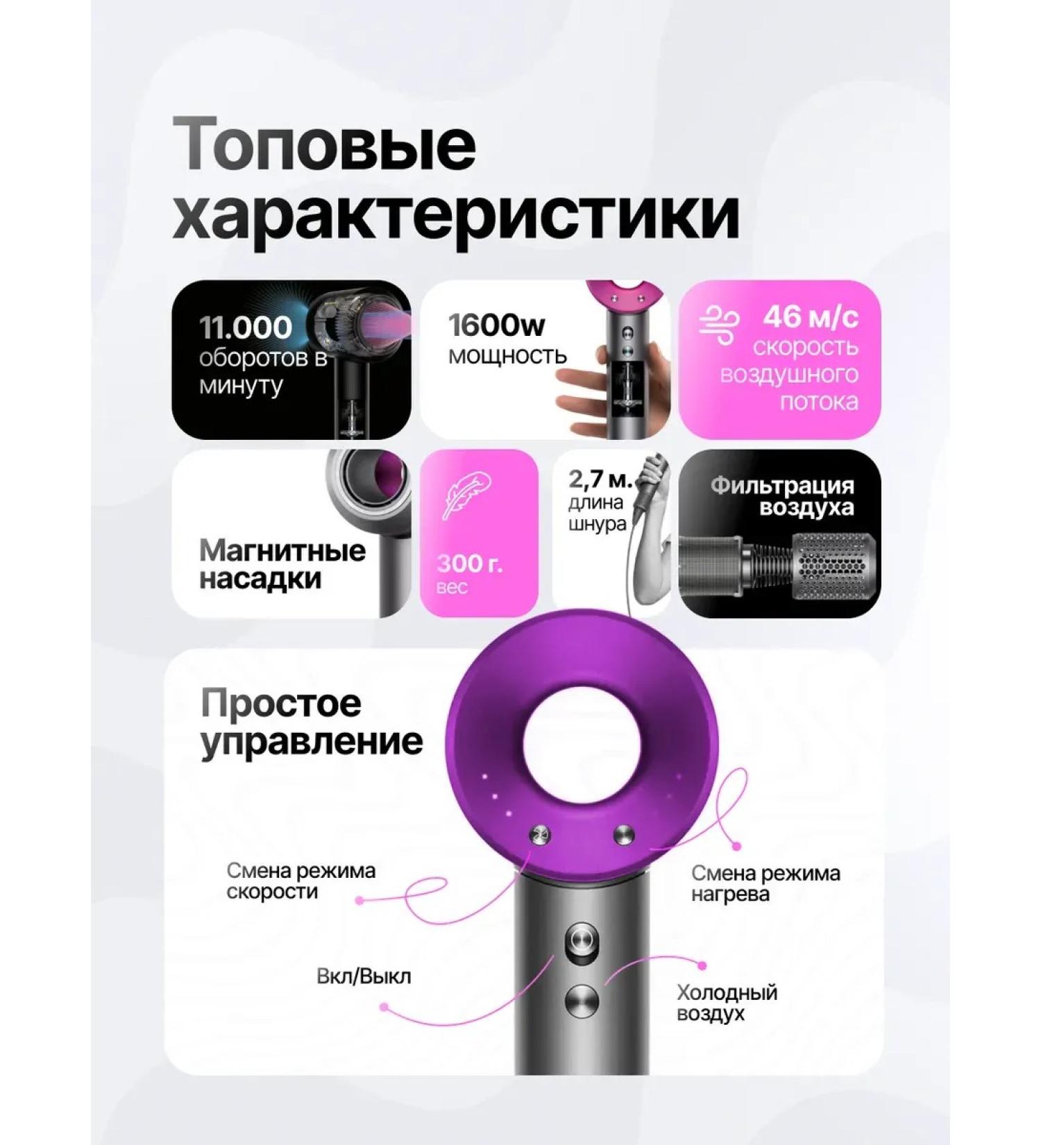 FanMax Feng for a professional hair with 5 nozzles and ionization - Buy Online on GoSupps.com