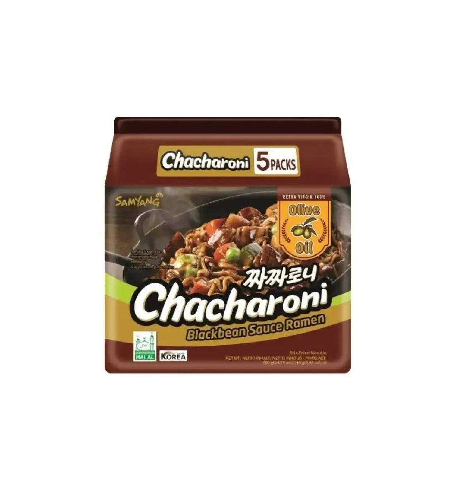 LapshquicklLabs High -preparation noodles Chacharoni 140 g 5 pcs - Buy Online on GoSupps.com