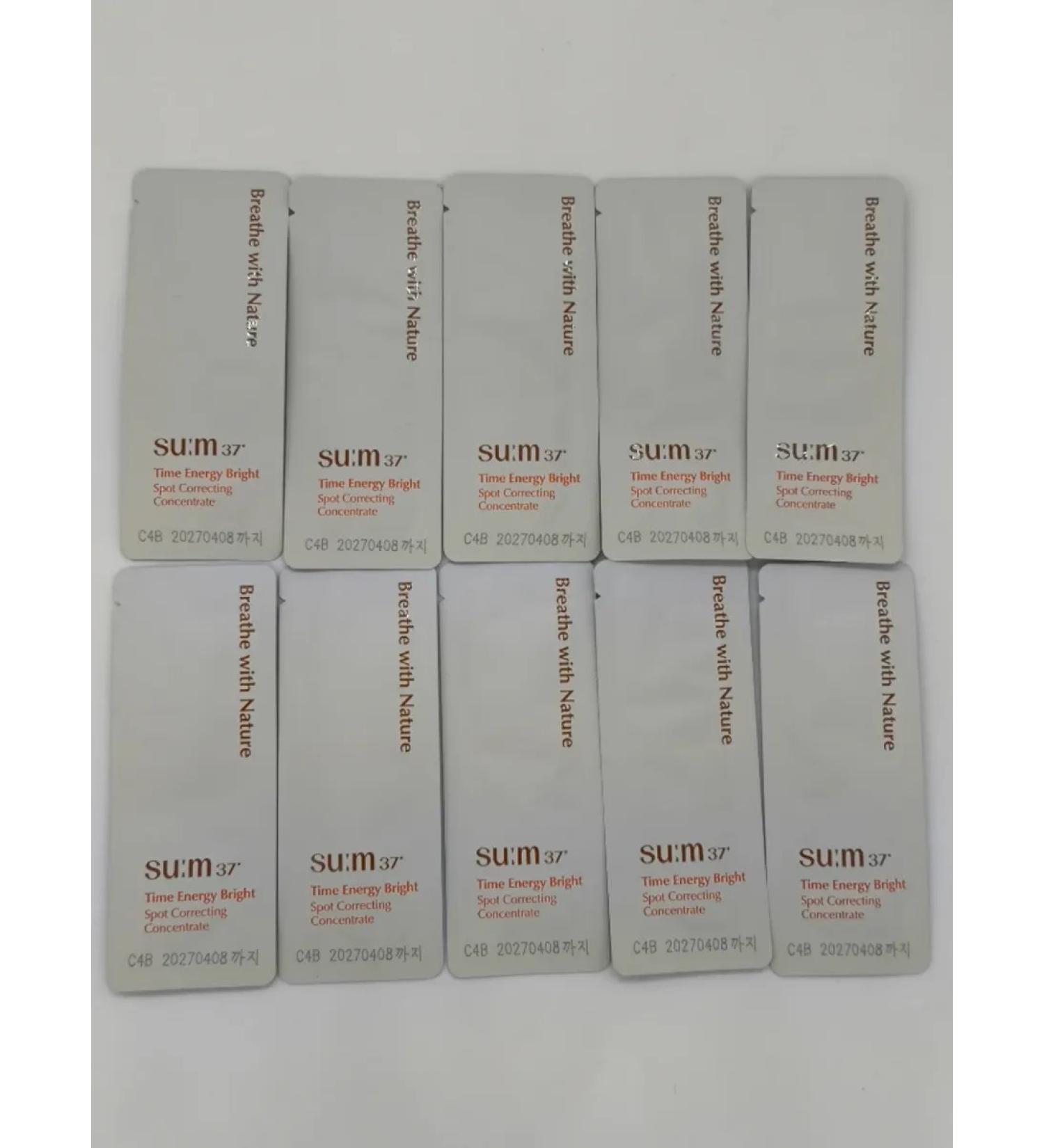 Su:m 37 Lumber of Cream Center 1ml*10pcs Time Energy Bright - Buy Online on GoSupps.com