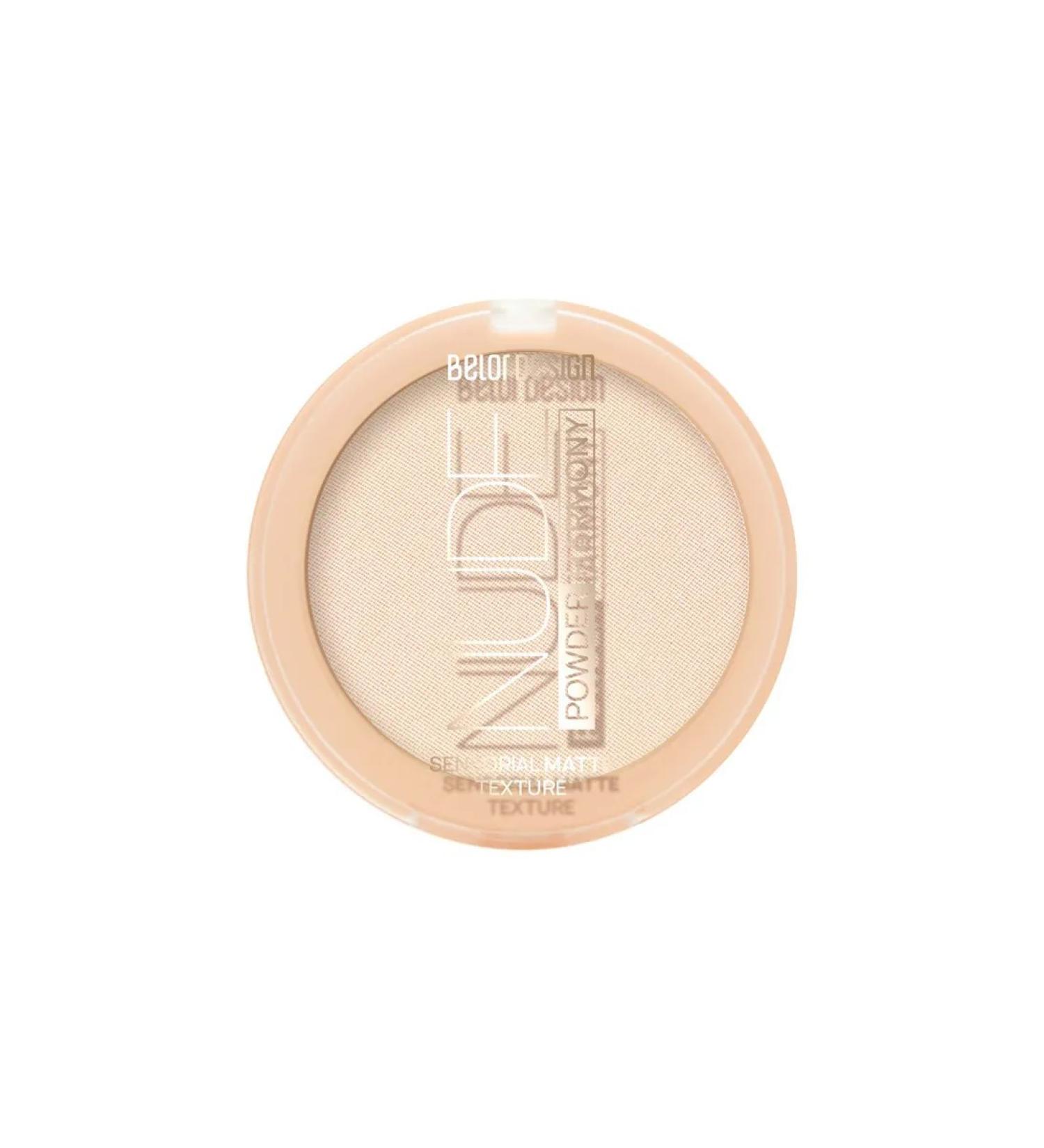 BELOR DESIGN Facial powder matting nude Harmony tone 2 Natural