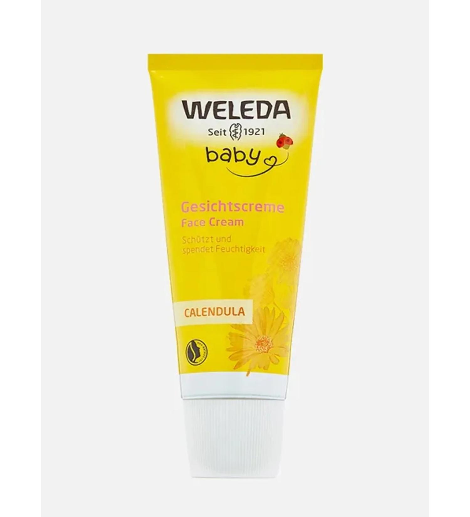 WELEDA Facial cream Baby Calendula 50 ml of children's calendula - Buy Online on GoSupps.com
