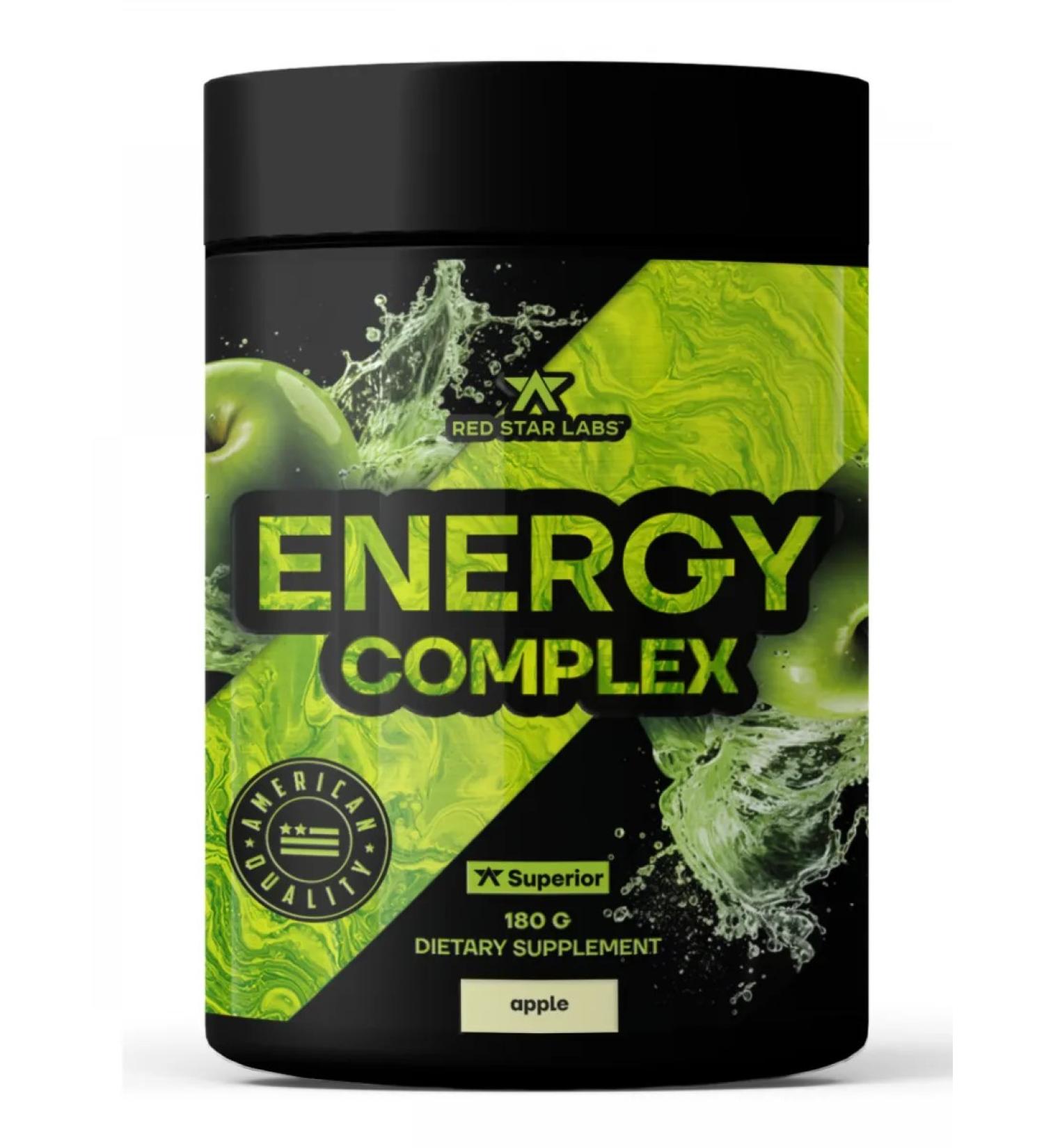 Red Star Labs Energy Complex Pre-Workout 180g Green Apple