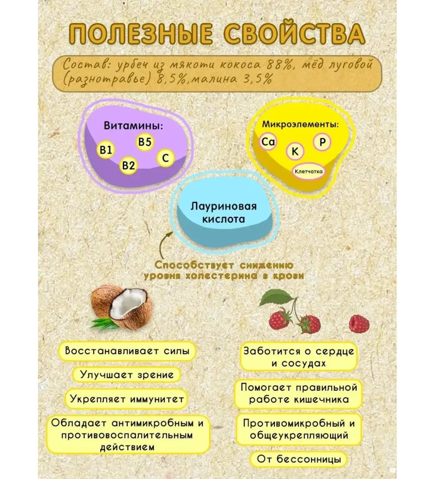 UrbecX Urbech Coconut pasta raspberries and honey without sugar keto 1000g - Buy Online on GoSupps.com