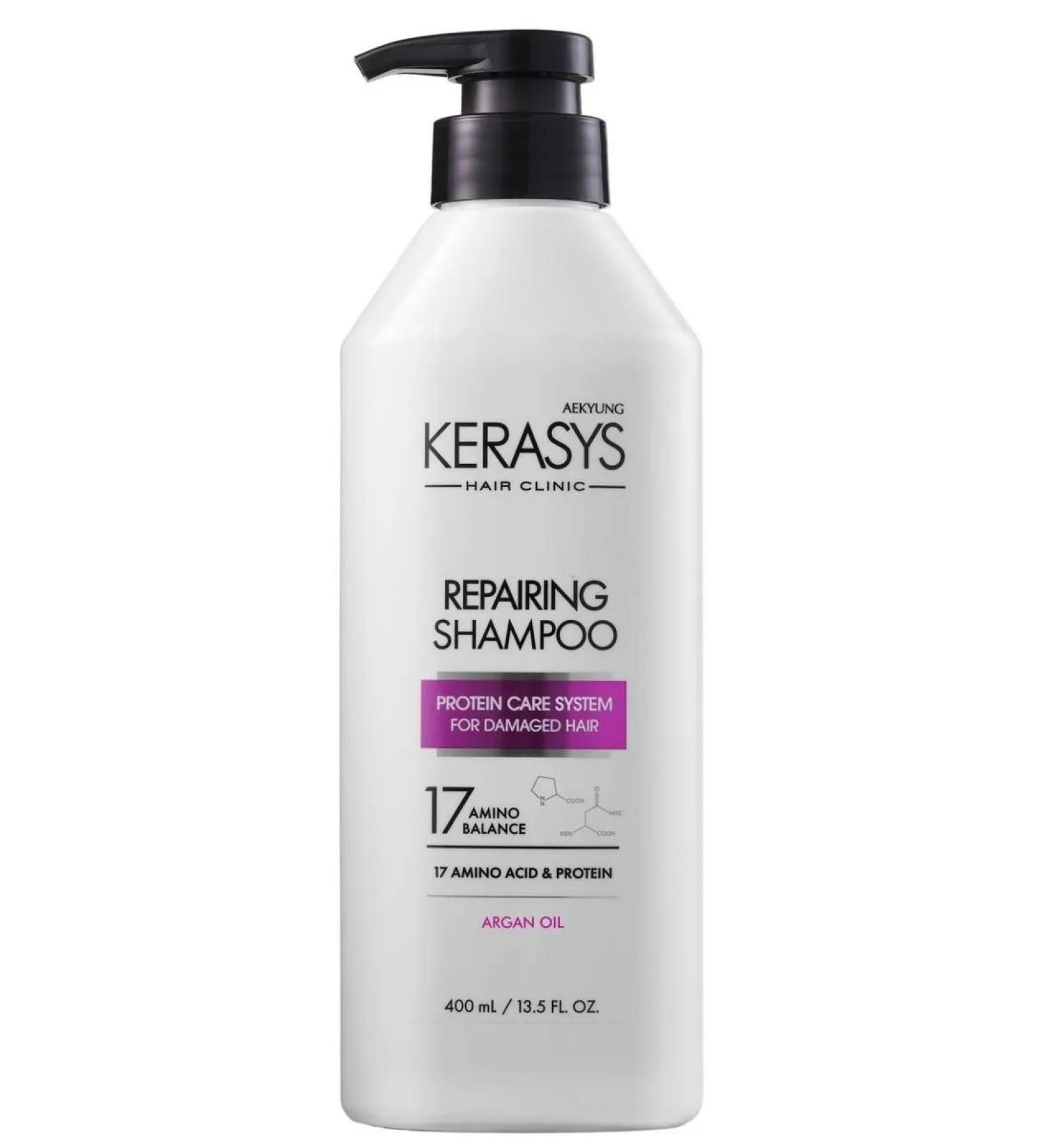 Kerasys Korea KeraSys Repairing 400ml shampoo for damaged hair - Buy Online on GoSupps.com