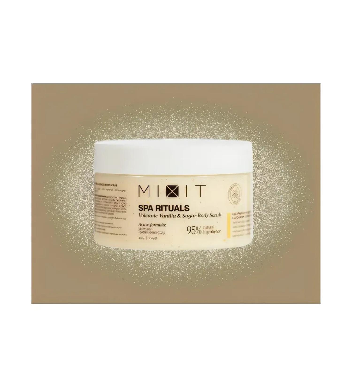 MIXIT Sugar Body Scrub Volcanic Vanilla & Sugar - Buy Online on GoSupps.com