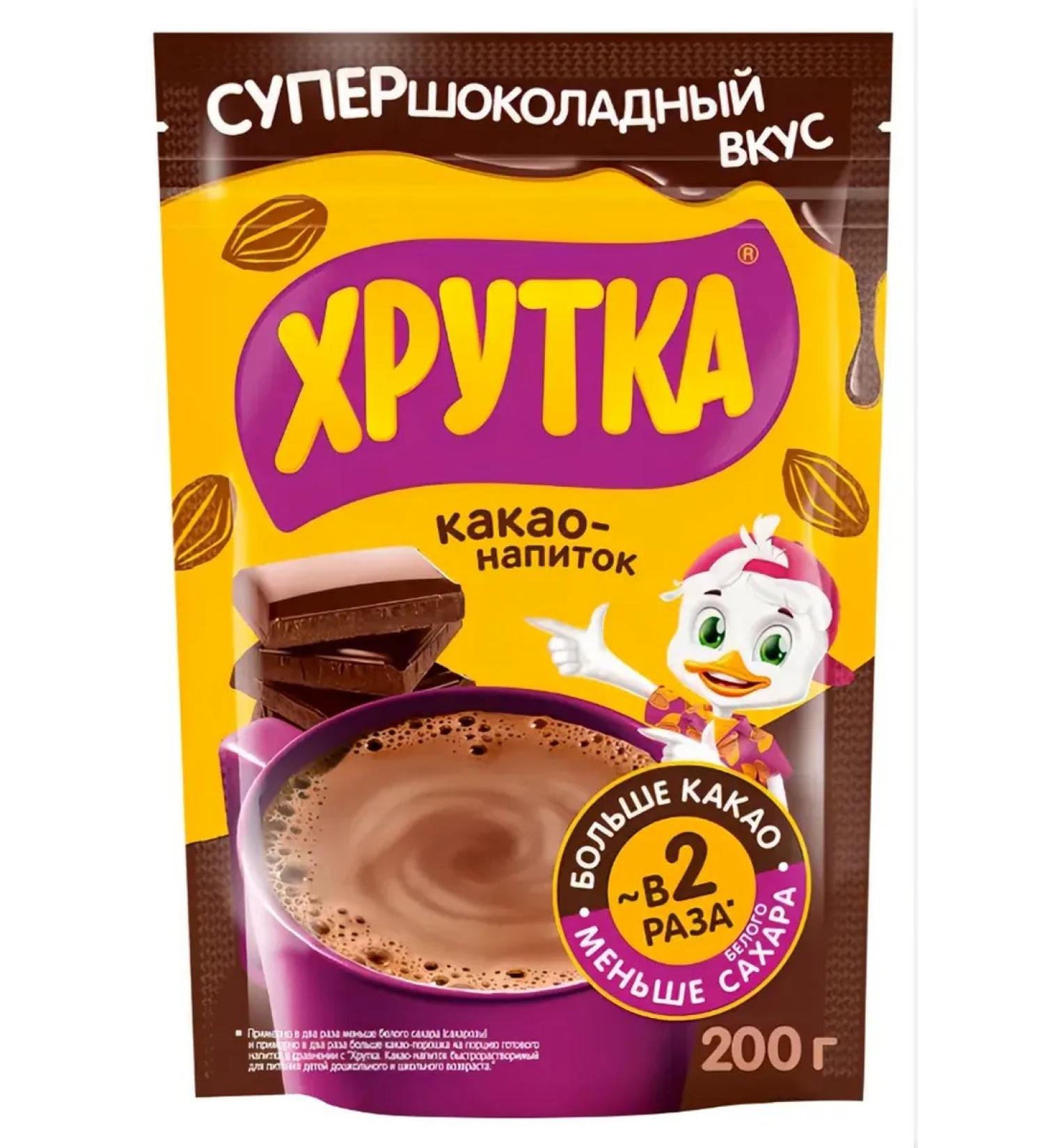 Cocoa drink "Crown" super-chocolate taste 200 g