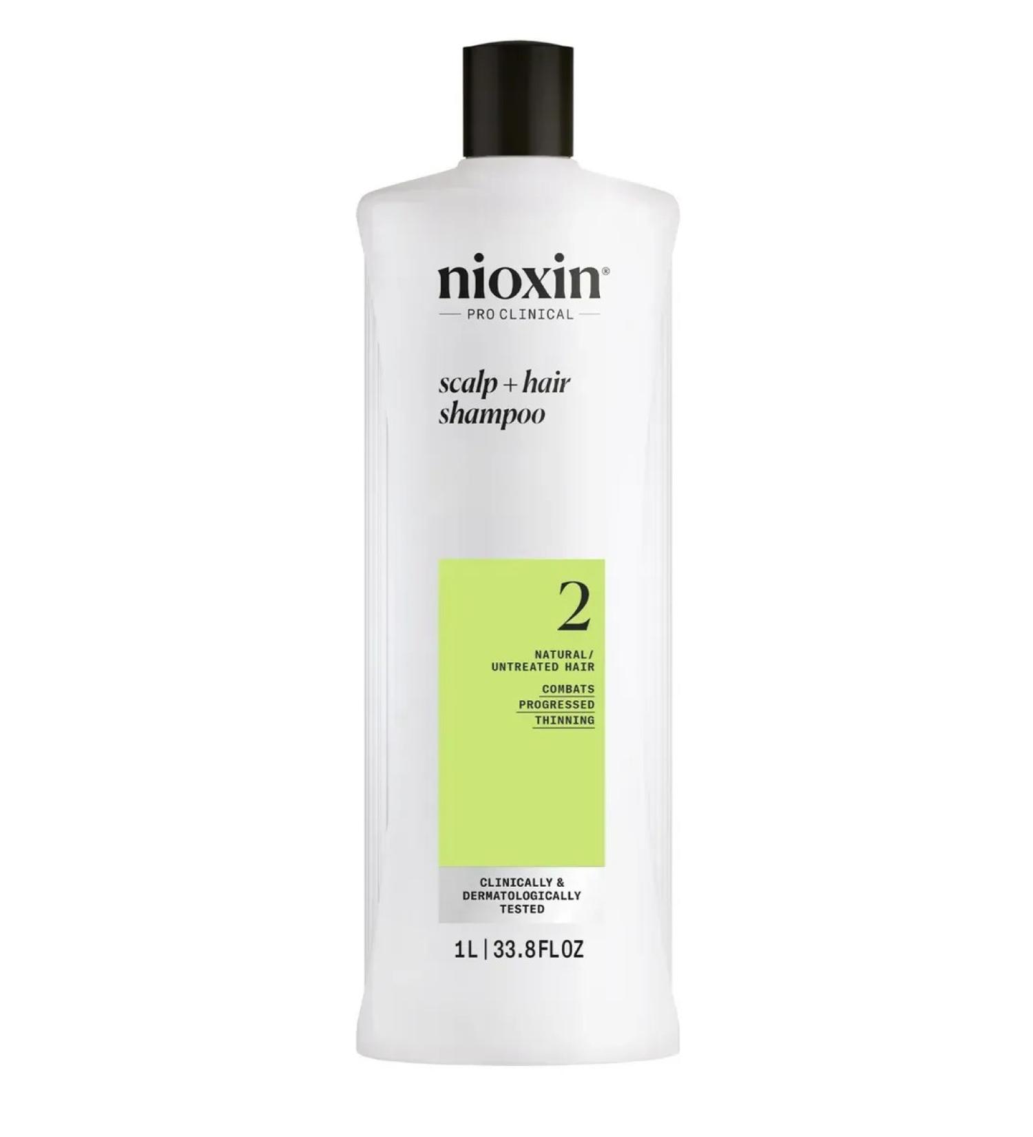 NIOXIN System 02 Hair shampoo (system 2) 1000 ml - Buy Online on GoSupps.com
