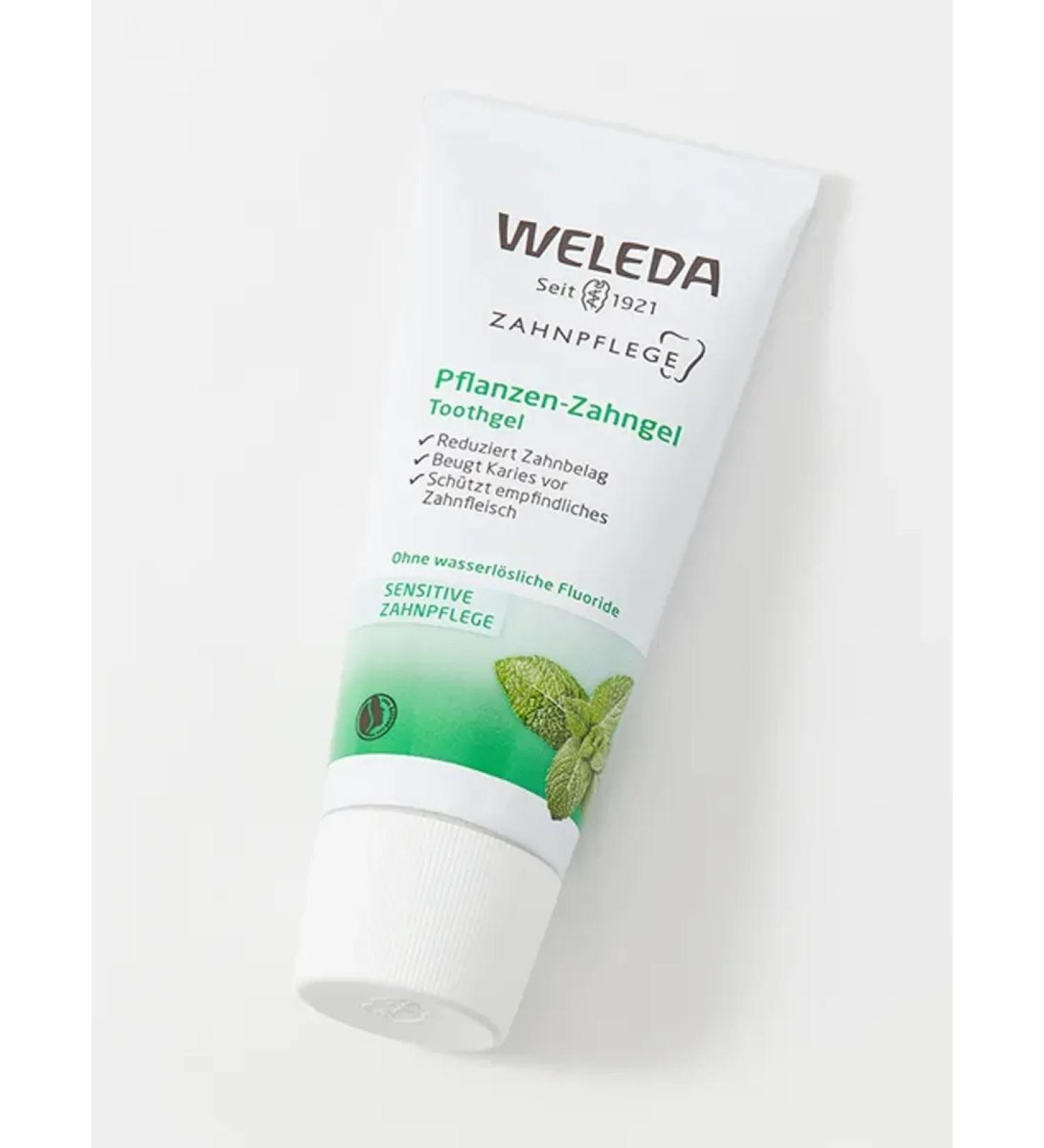 WELEDA Pflanzen-zahngel gel toothpaste 75 ml on herbs - Buy Online on GoSupps.com