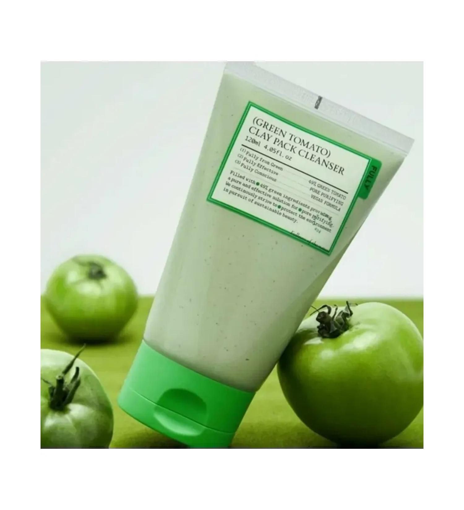 FULLY Green Tomato Clay Pack Cleanser Mask - Buy Online on GoSupps.com