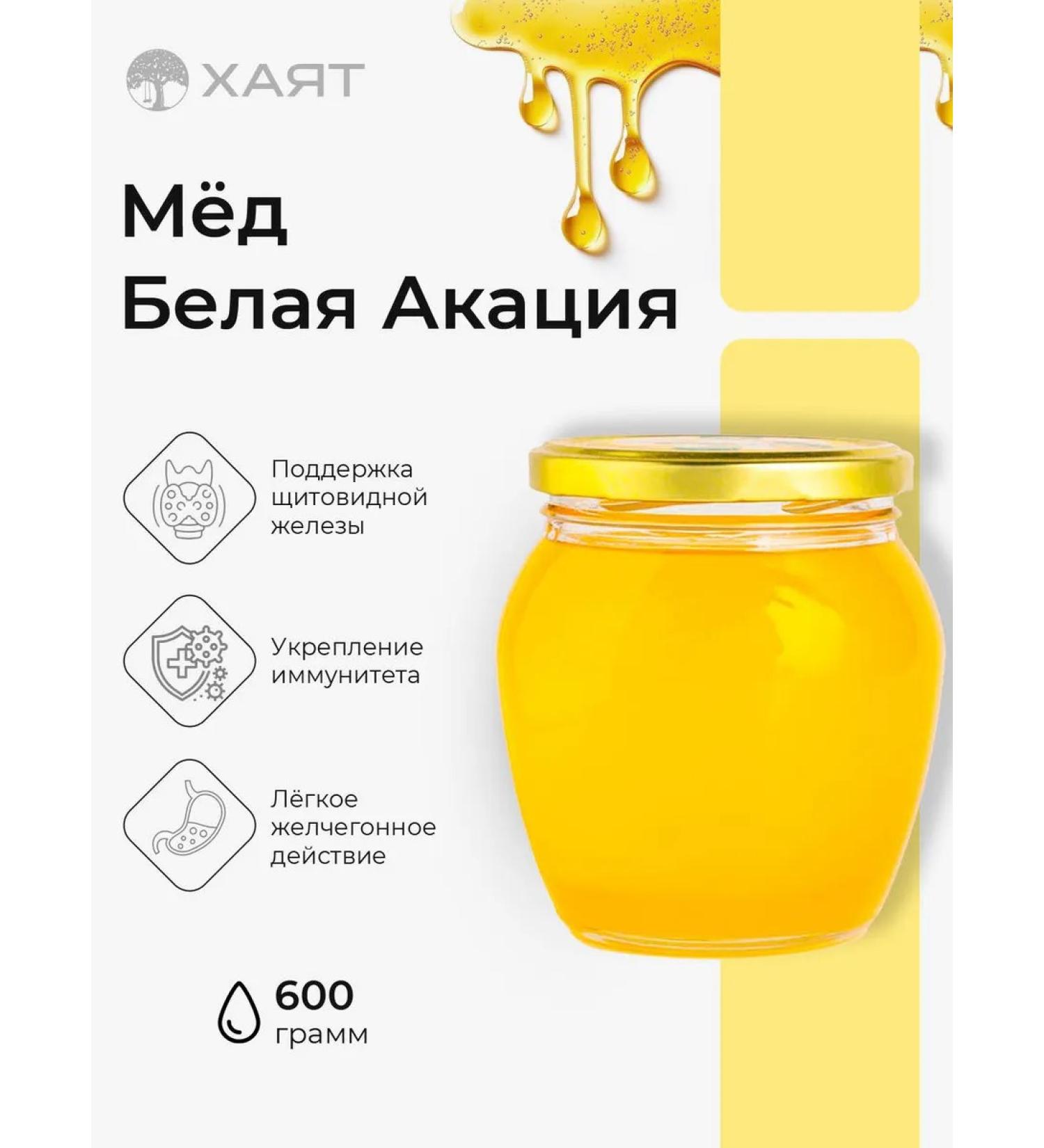 HAYAT Natural acacia honey 2025 - Buy Online on GoSupps.com