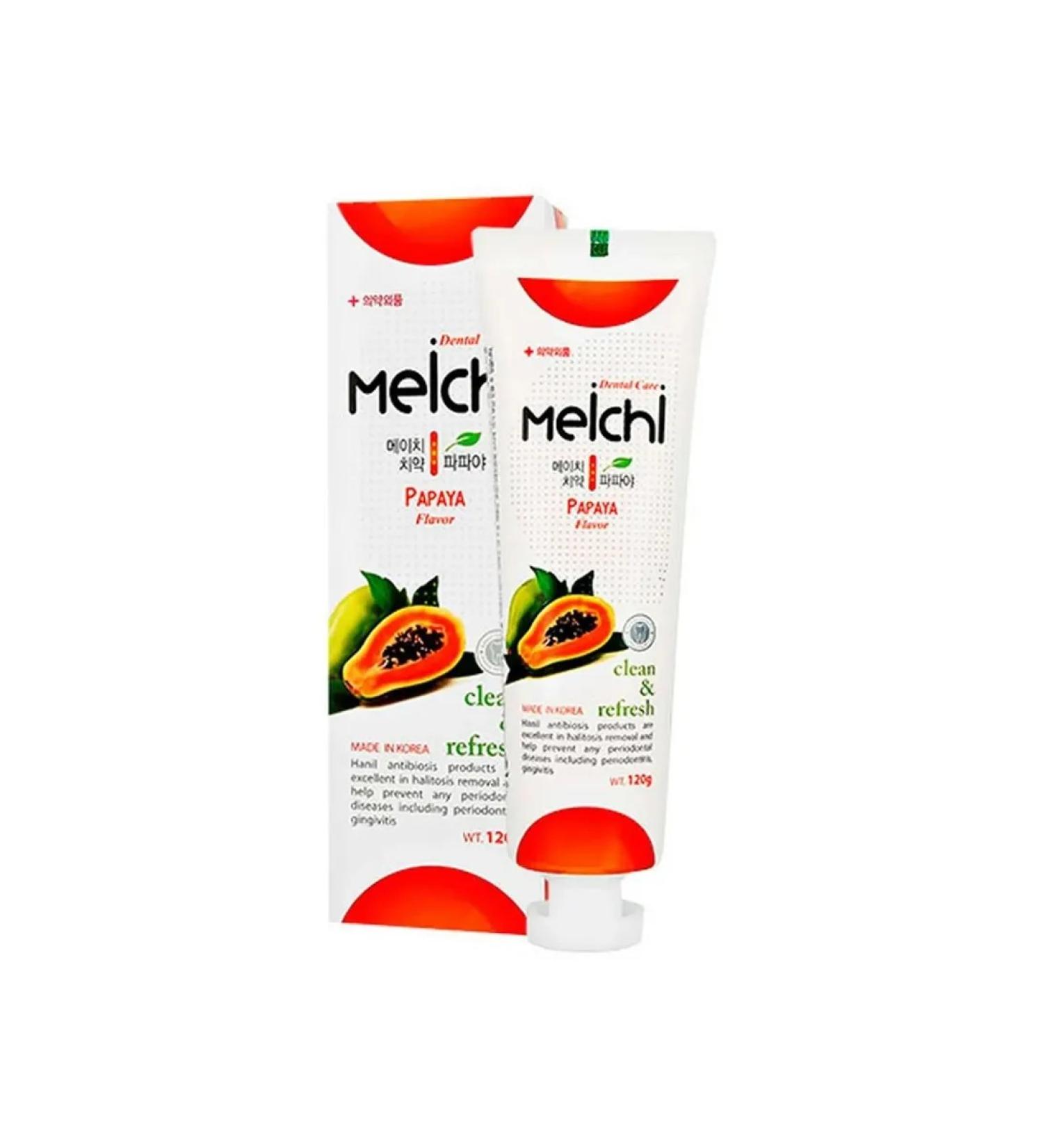 HANIL Gel toothpaste with the taste of papaya 120 ml - Buy Online on GoSupps.com