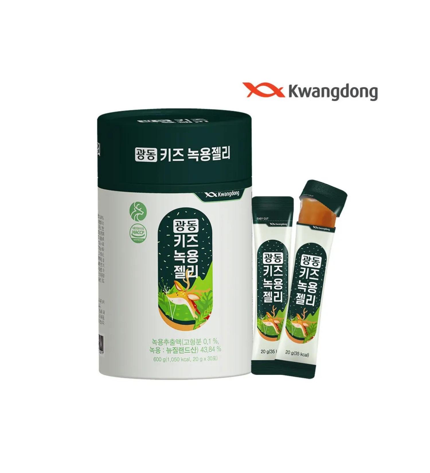 Children's jelly with ginseng and deer pant