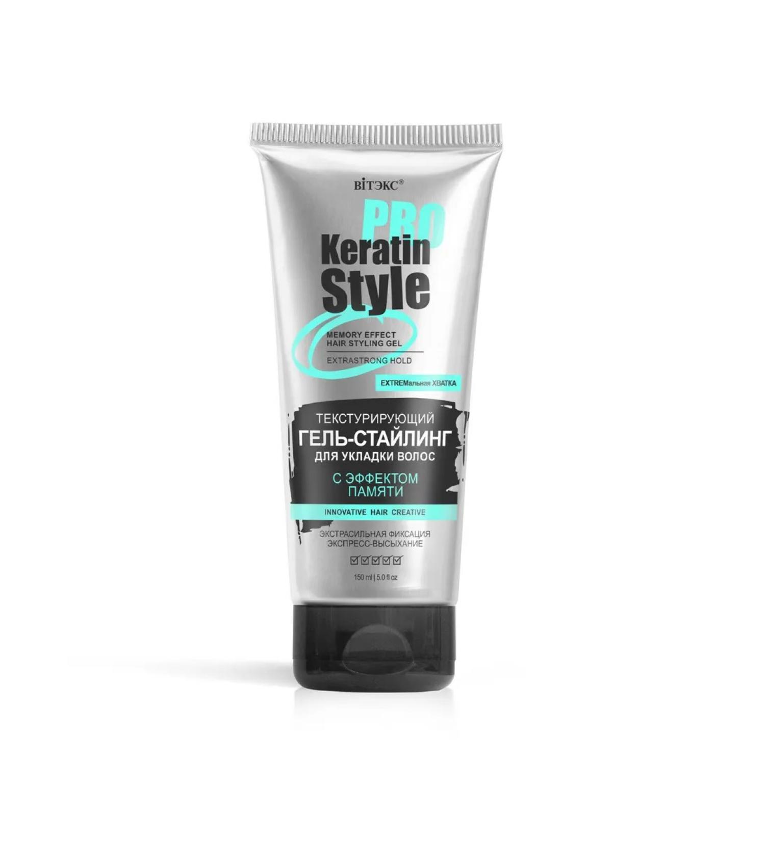 Belita-Vitex Hair gel styling with memory effect texture