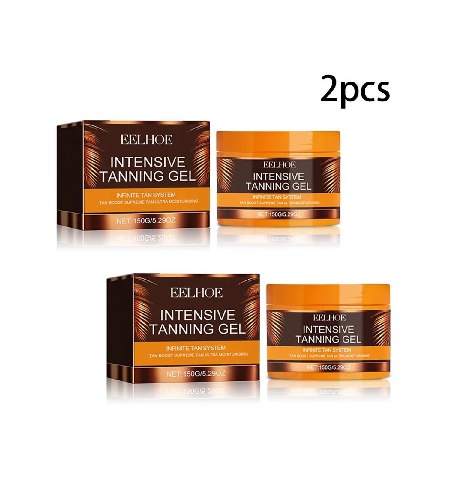 Eelhoe bronzing gel to restore tanning 2 pcs - Buy Online on GoSupps.com