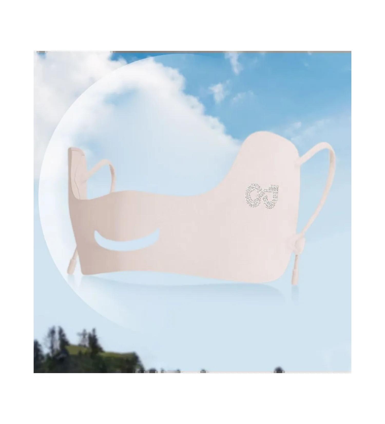 Mask UV-protecting from silk for golf (brown) - Buy Online on GoSupps.com